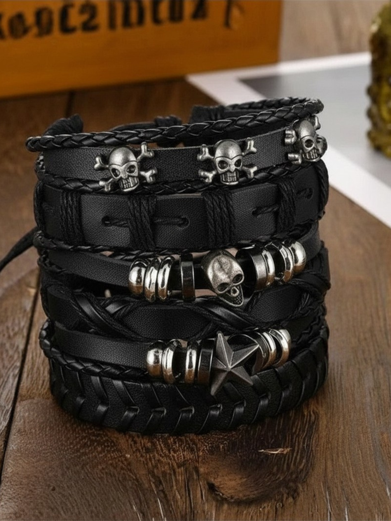 Gothic Bracelet Set