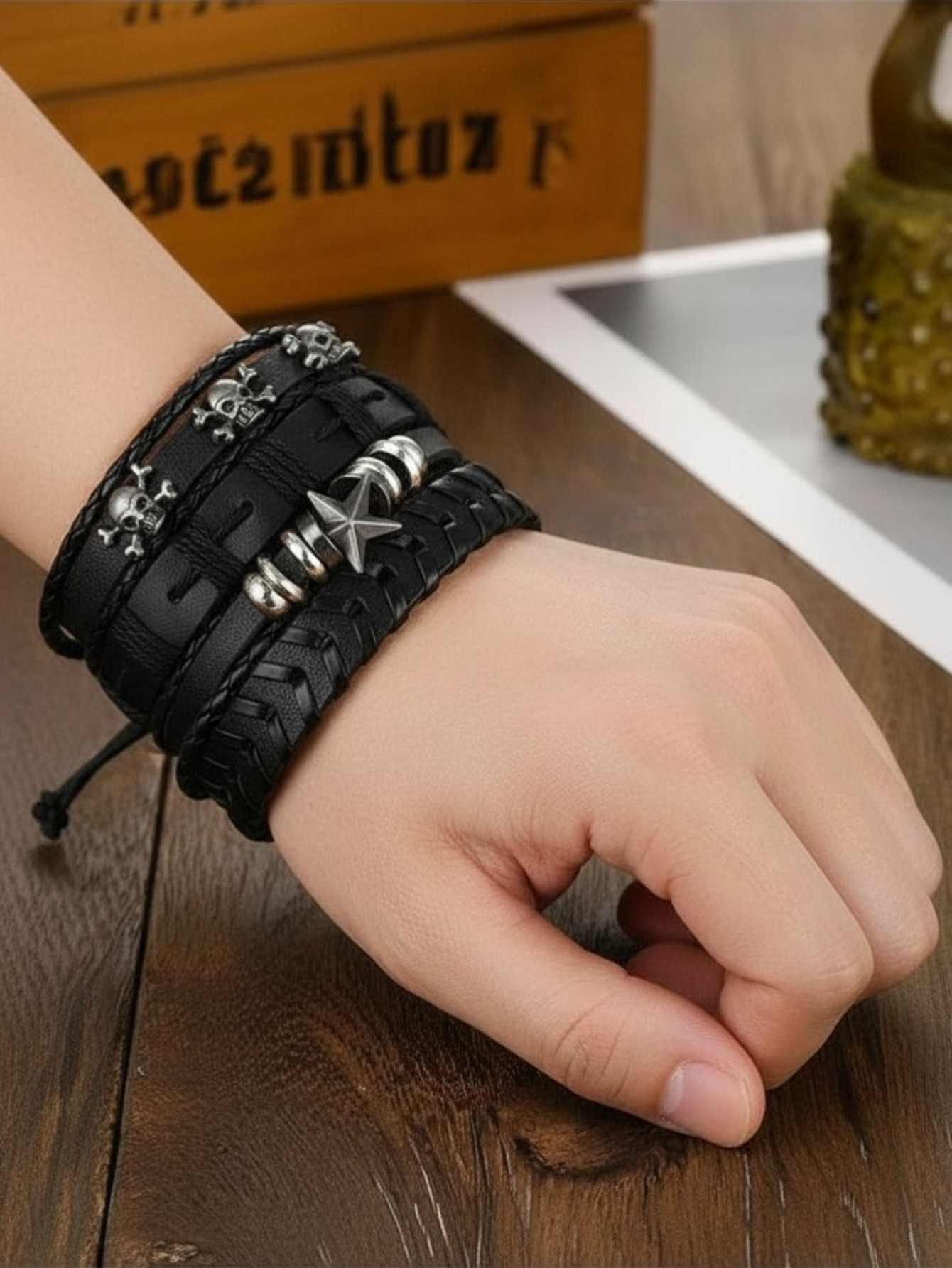 Gothic Bracelet Set
