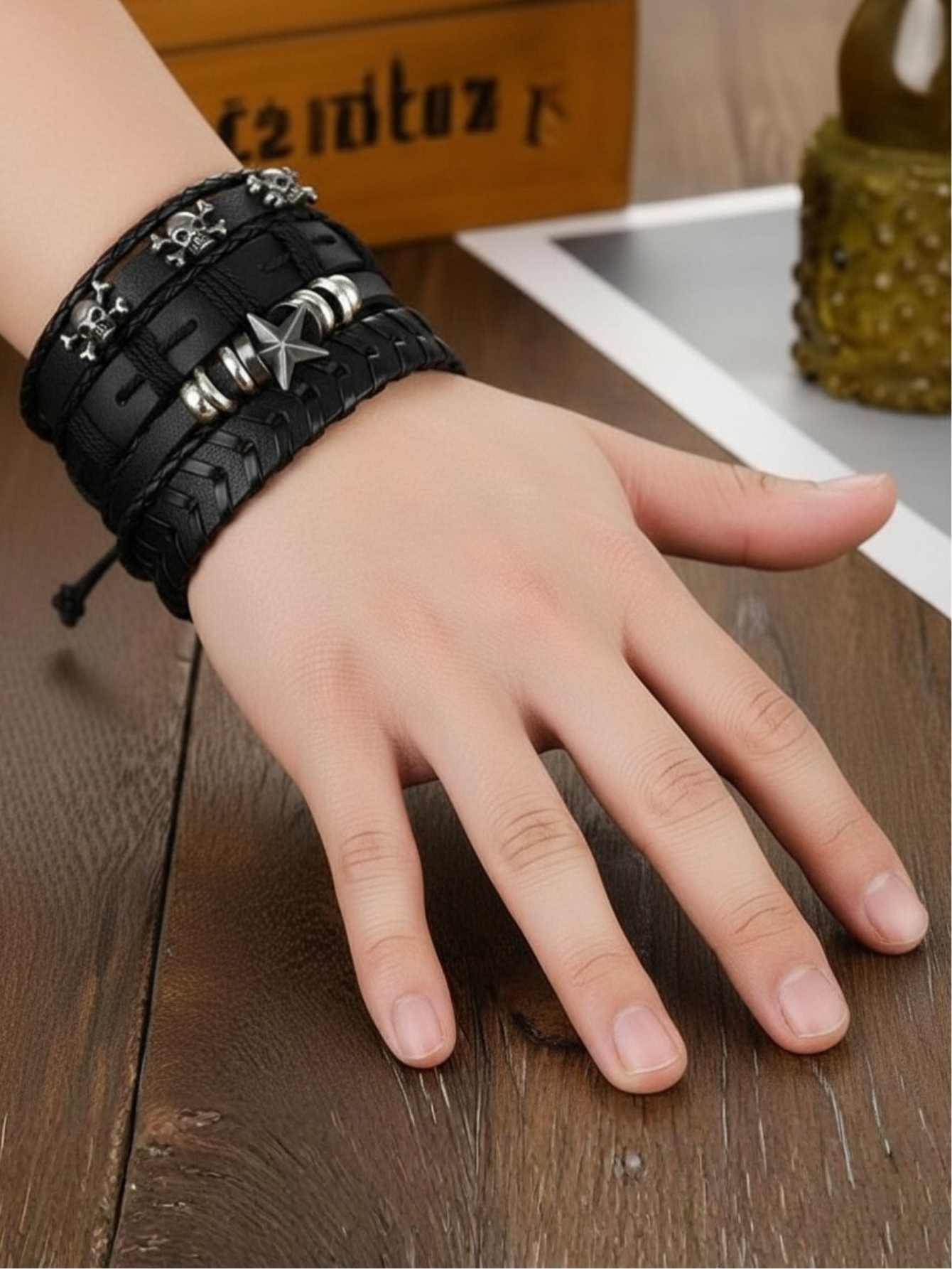 Gothic Bracelet Set