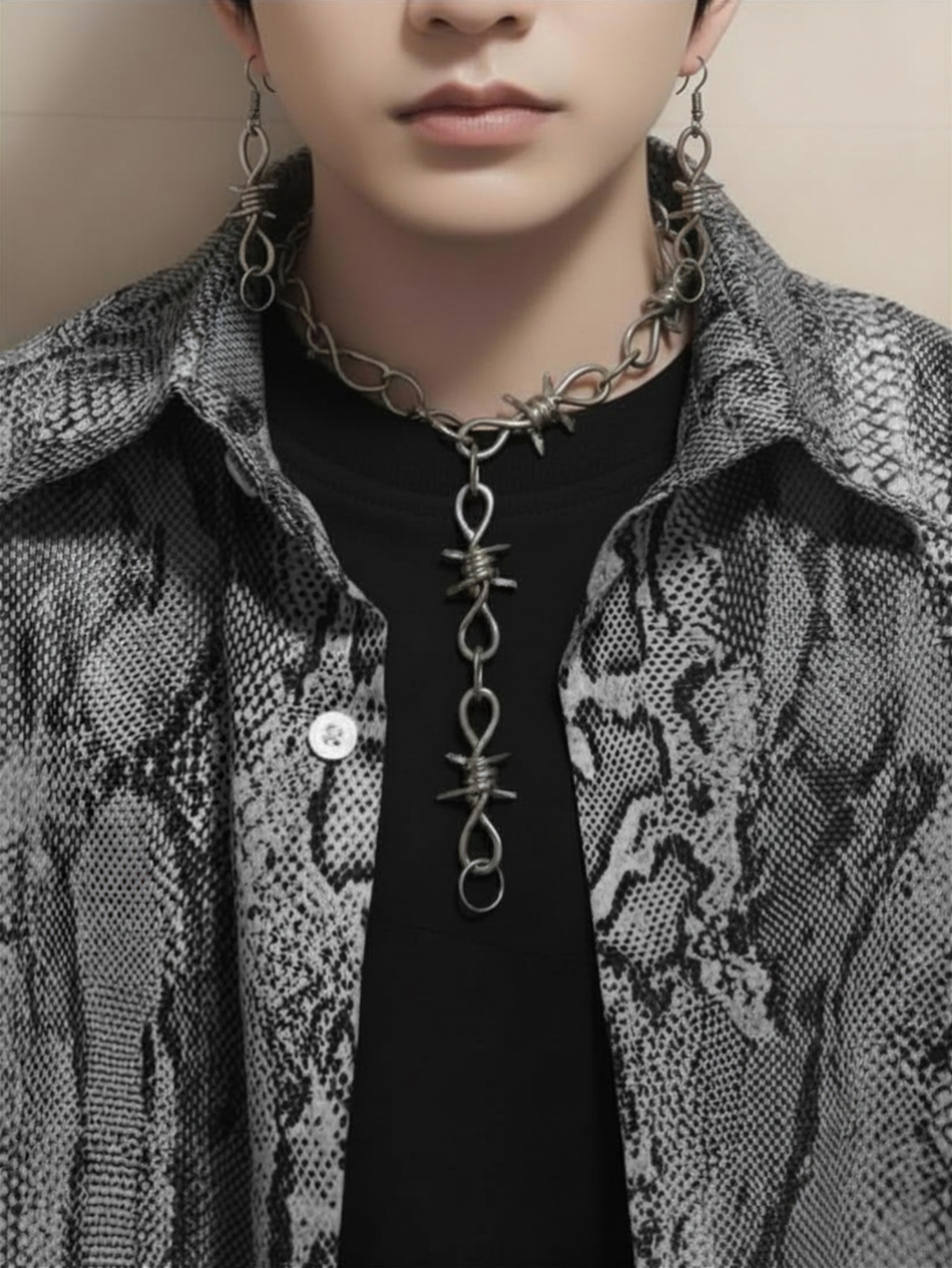 Barbed Wire Necklace