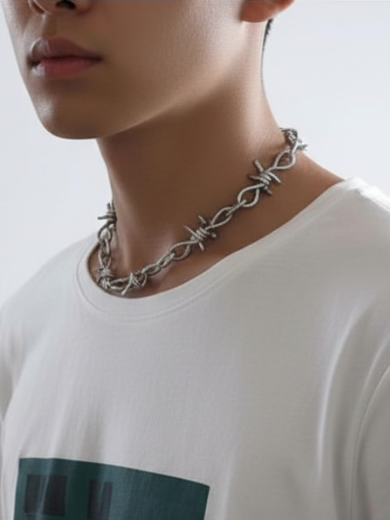 Barbed Wire Necklace