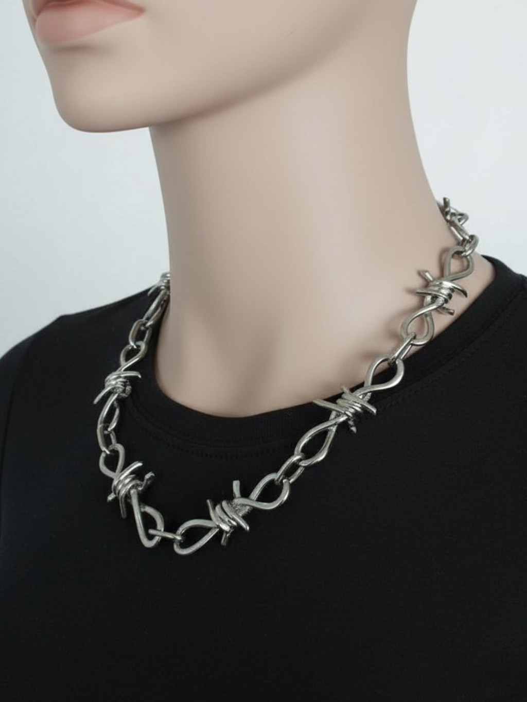 Barbed Wire Necklace