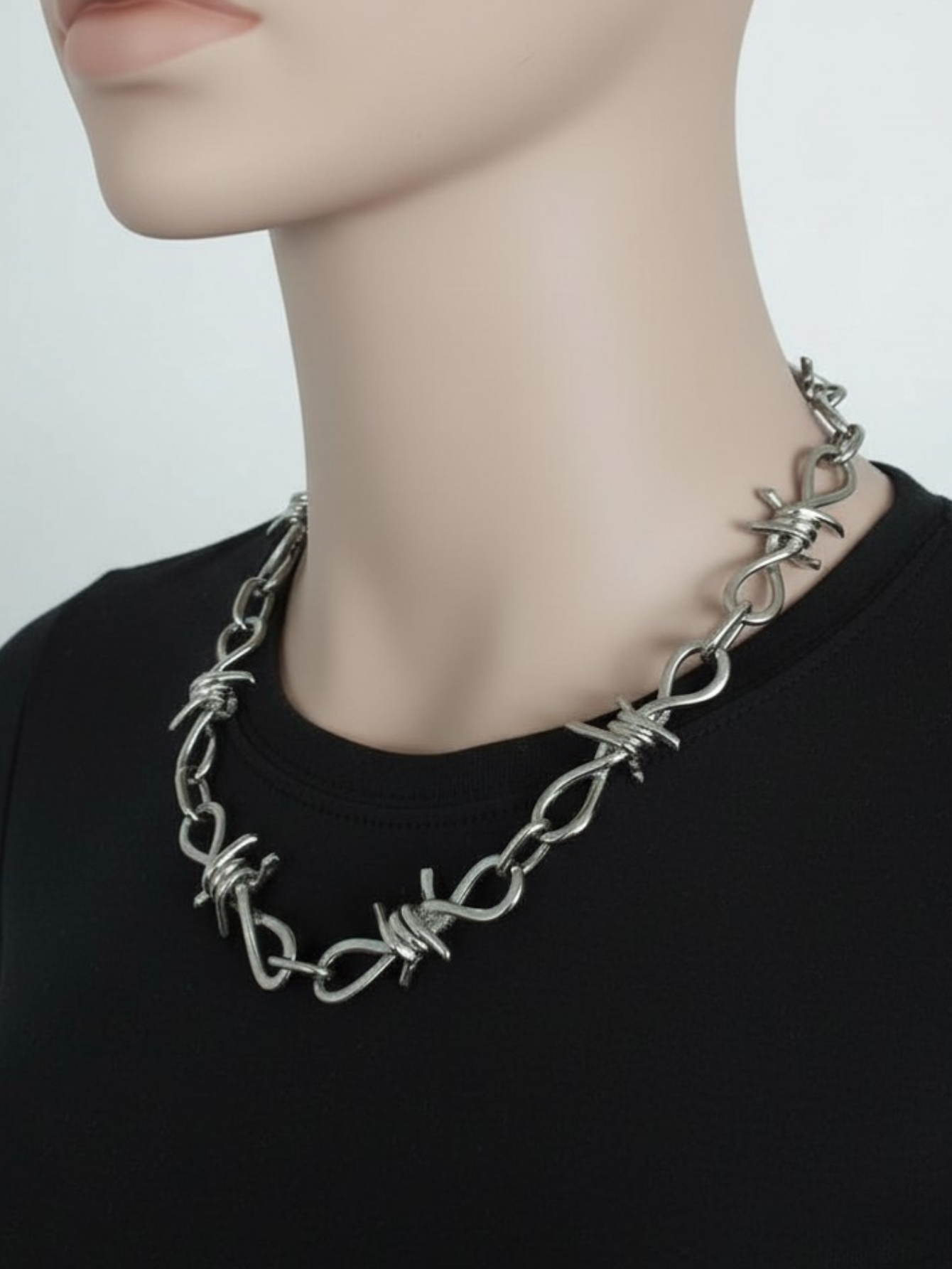 Barbed Wire Necklace