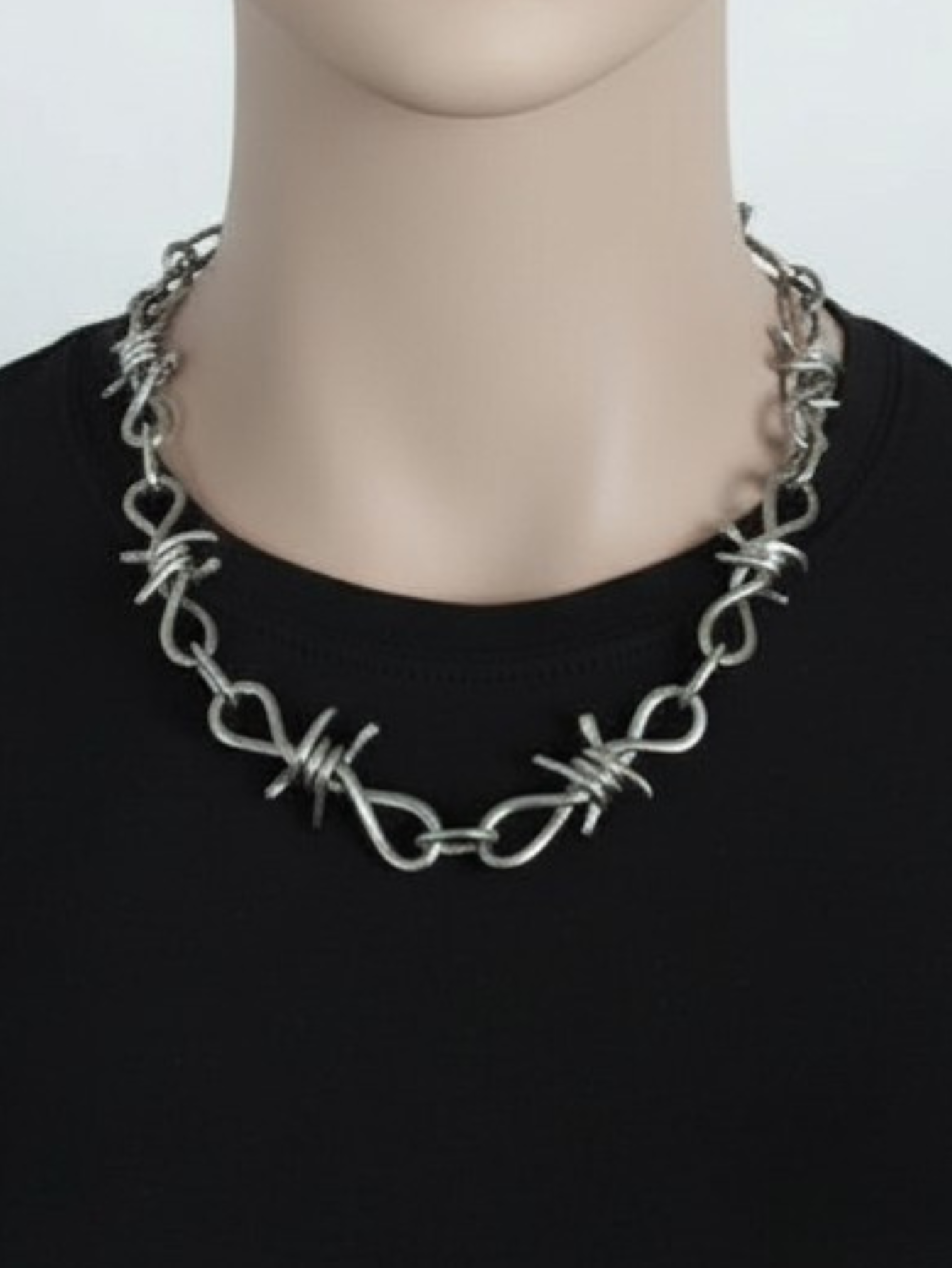 Barbed Wire Necklace