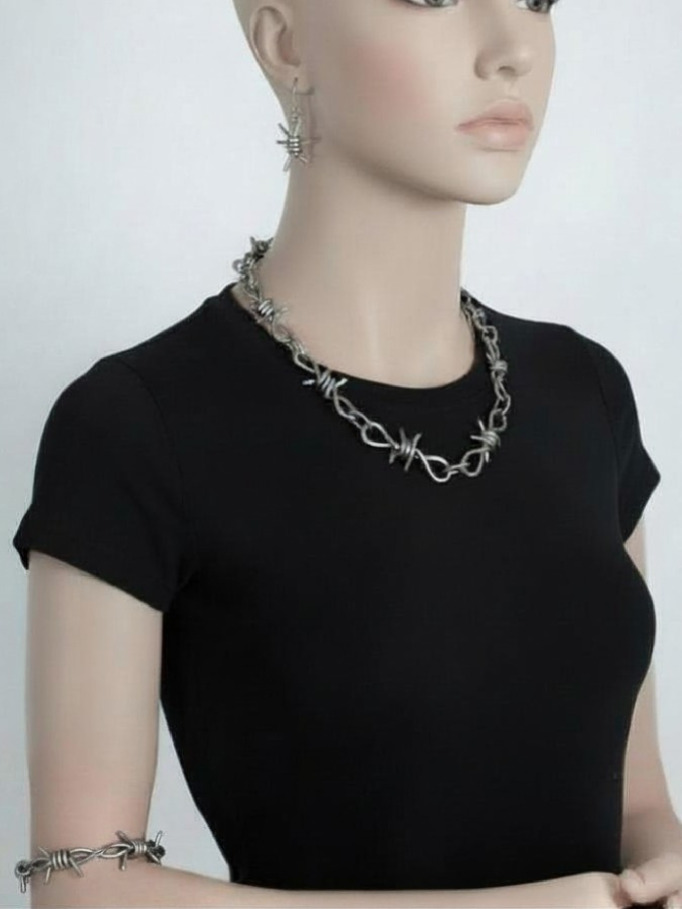 Barbed Wire Necklace