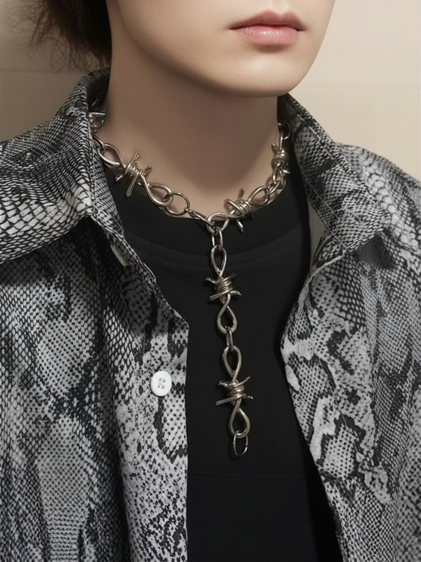 Barbed Wire Necklace