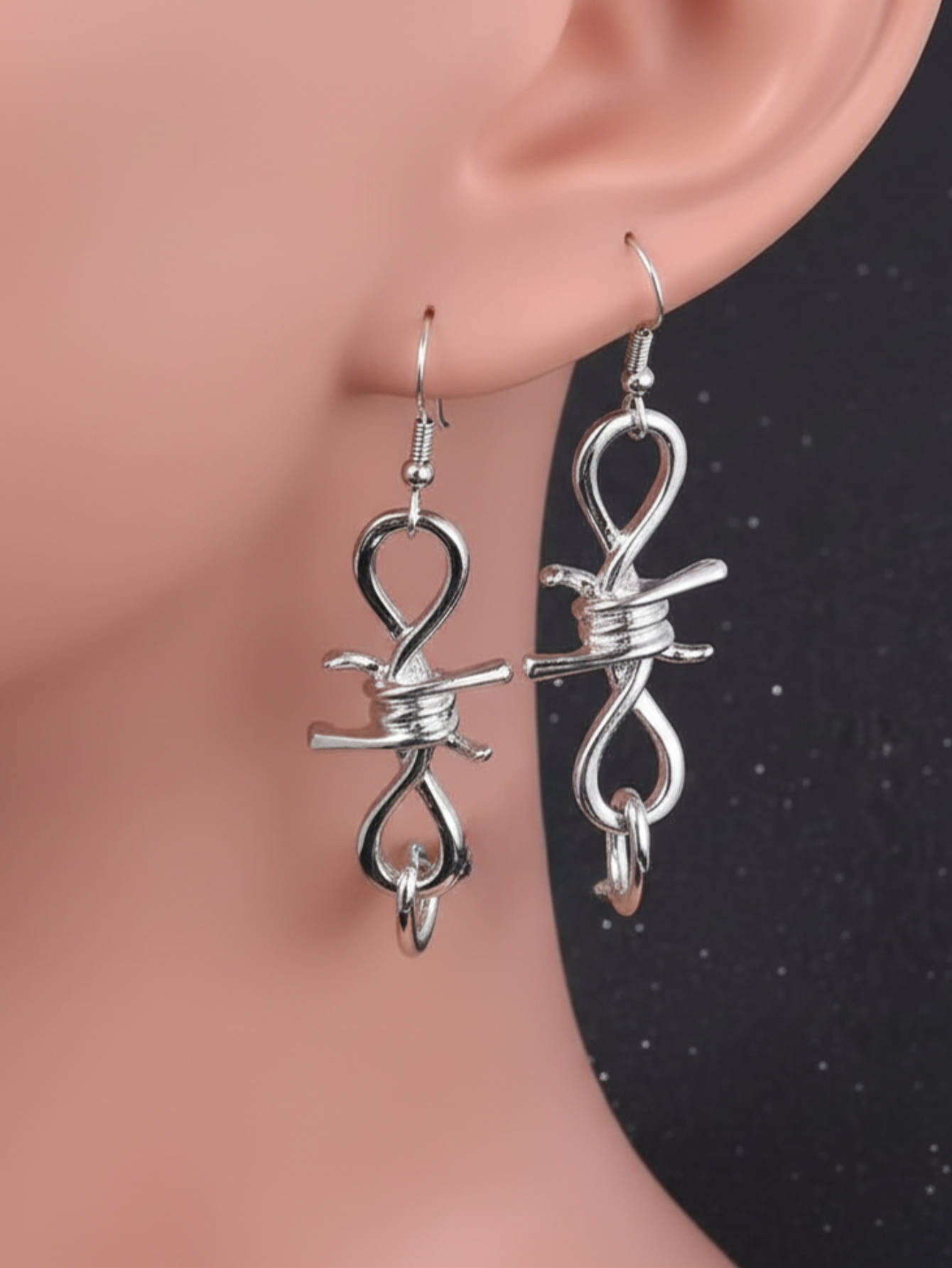 Barbed Wire Earrings