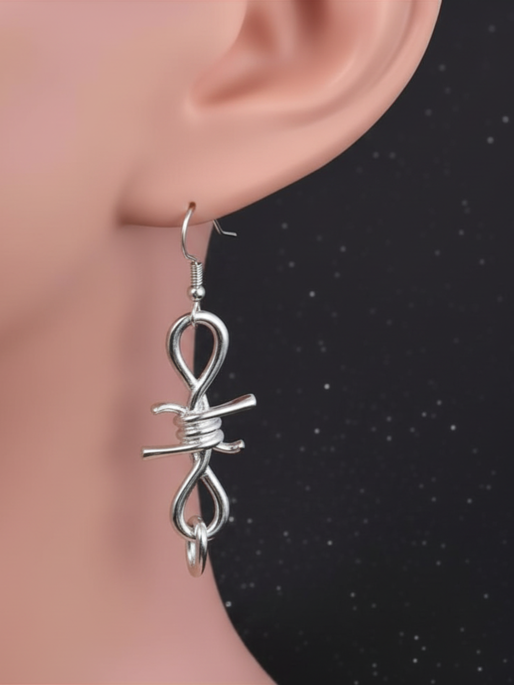 Barbed Wire Earrings