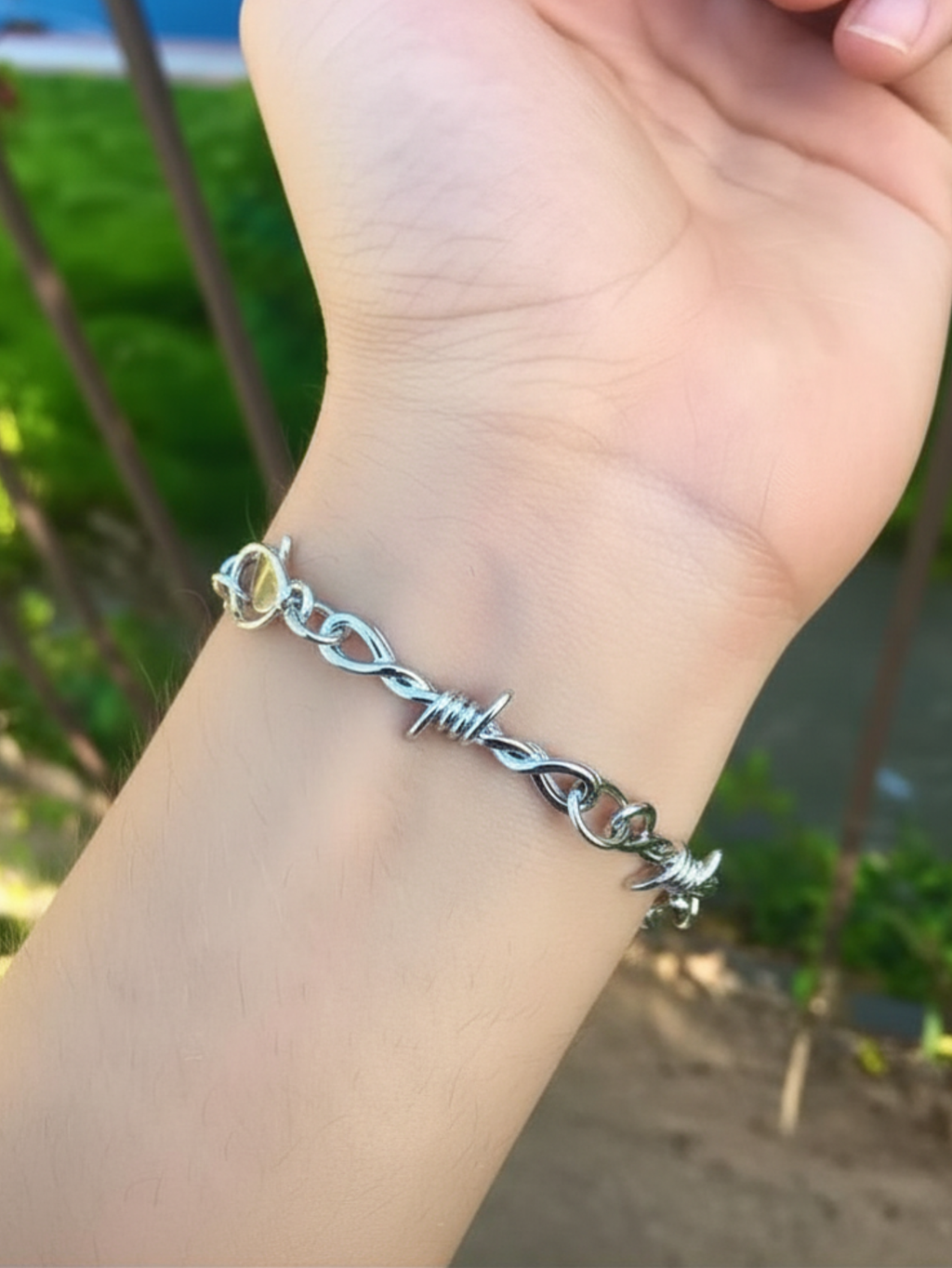 Barbed Wire Bracelet