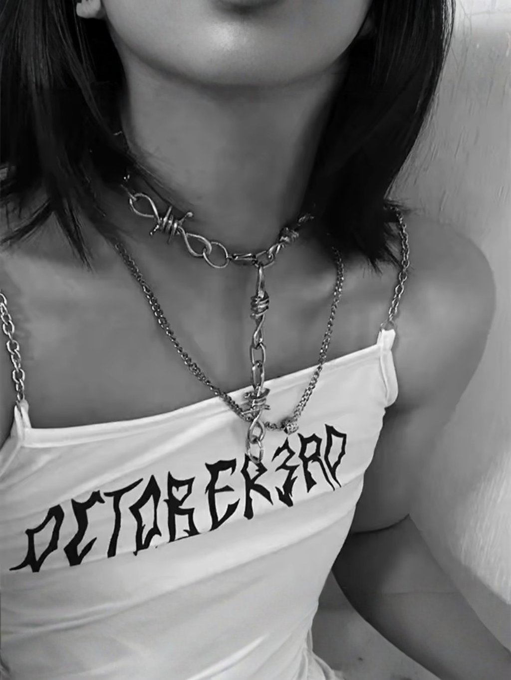 Barbed Wire Necklace