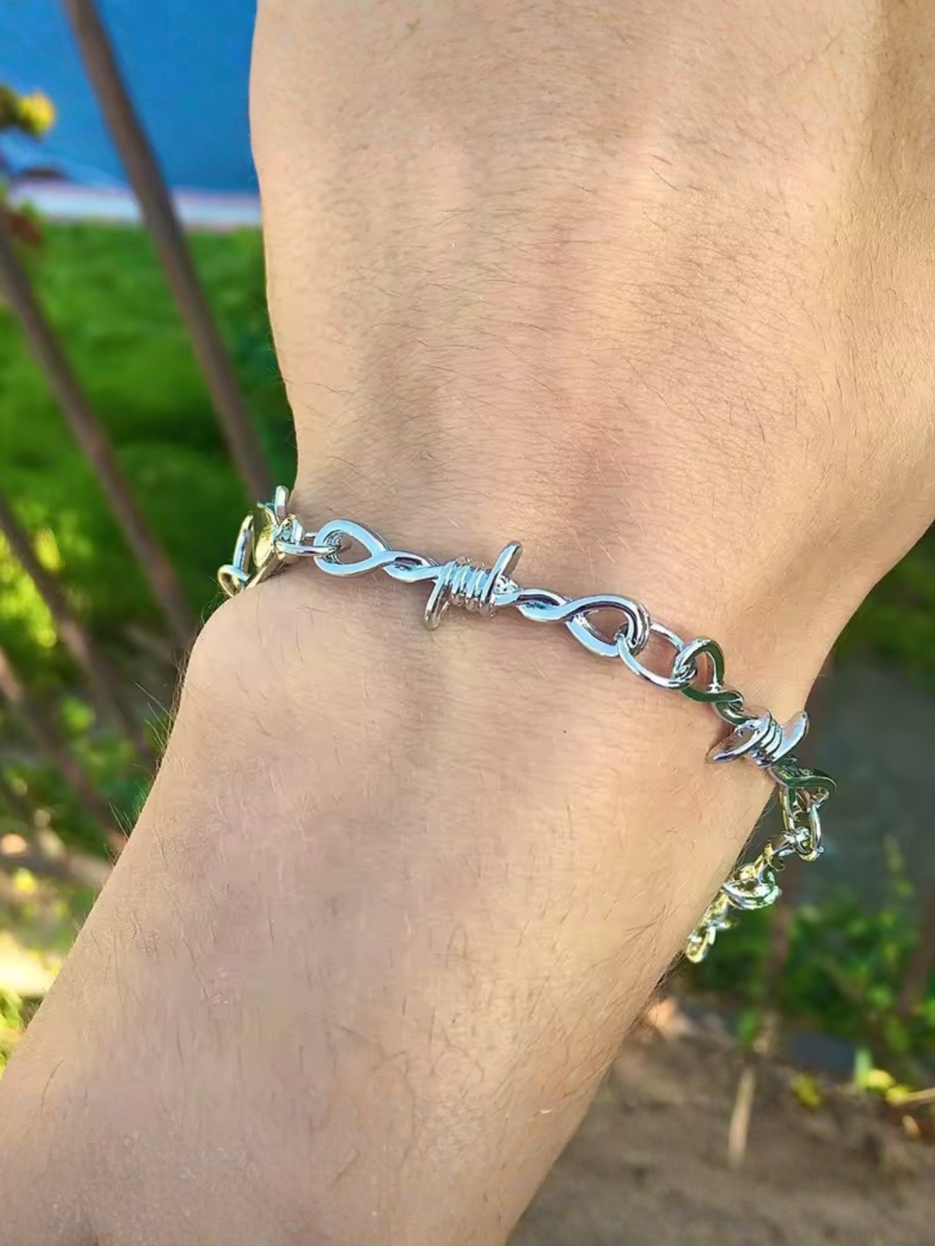 Barbed Wire Bracelet