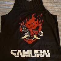 Johnny Silverhand Tank Top: Cyberpunk 2077