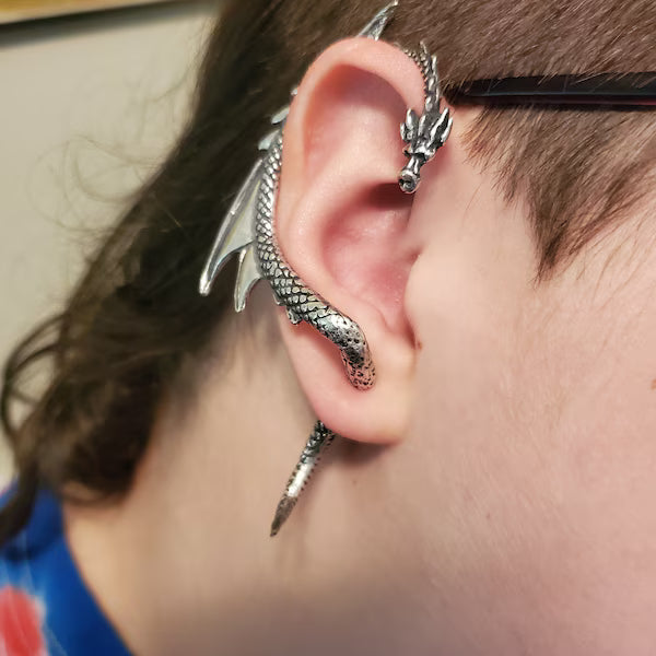 Dragon Earring Punk Y2K