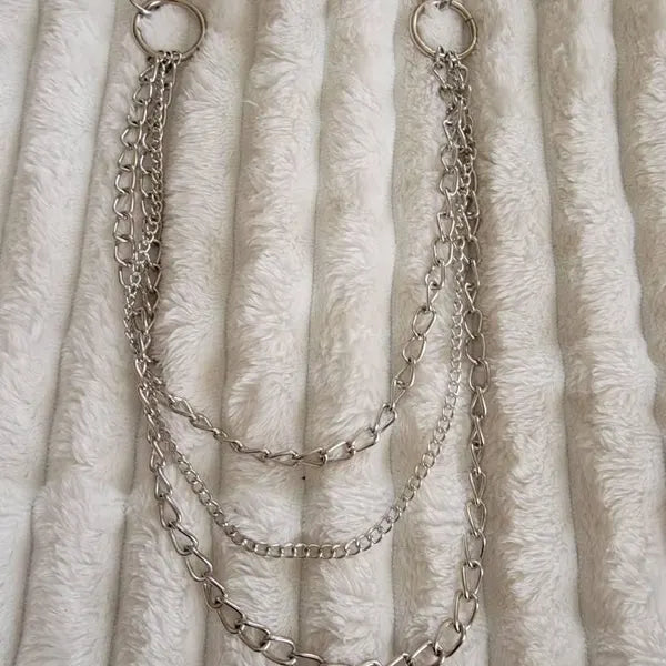3 Layer O Ring Wallet Chain
