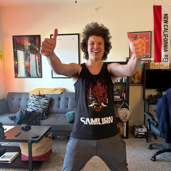 Johnny Silverhand Tank Top: Cyberpunk 2077