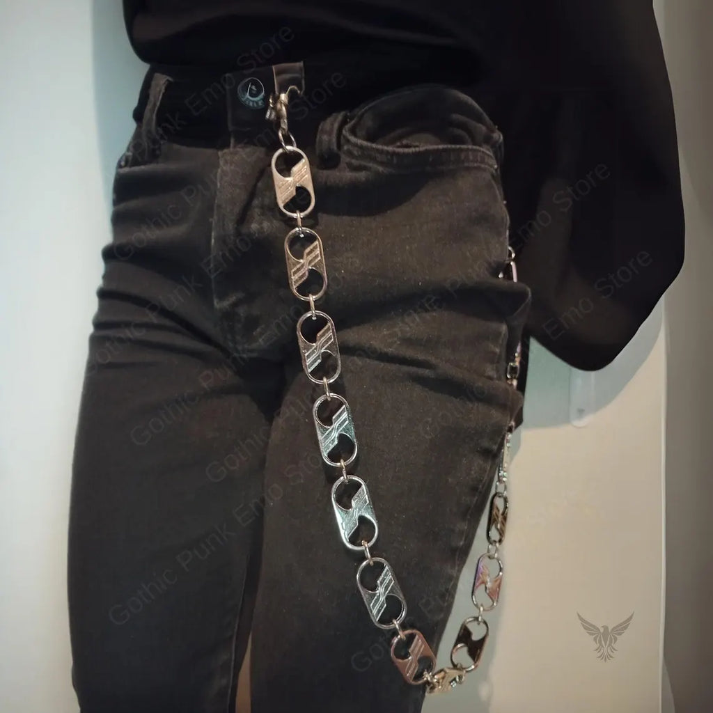 Stainless Steel Bottle Cap Wallet Chain
