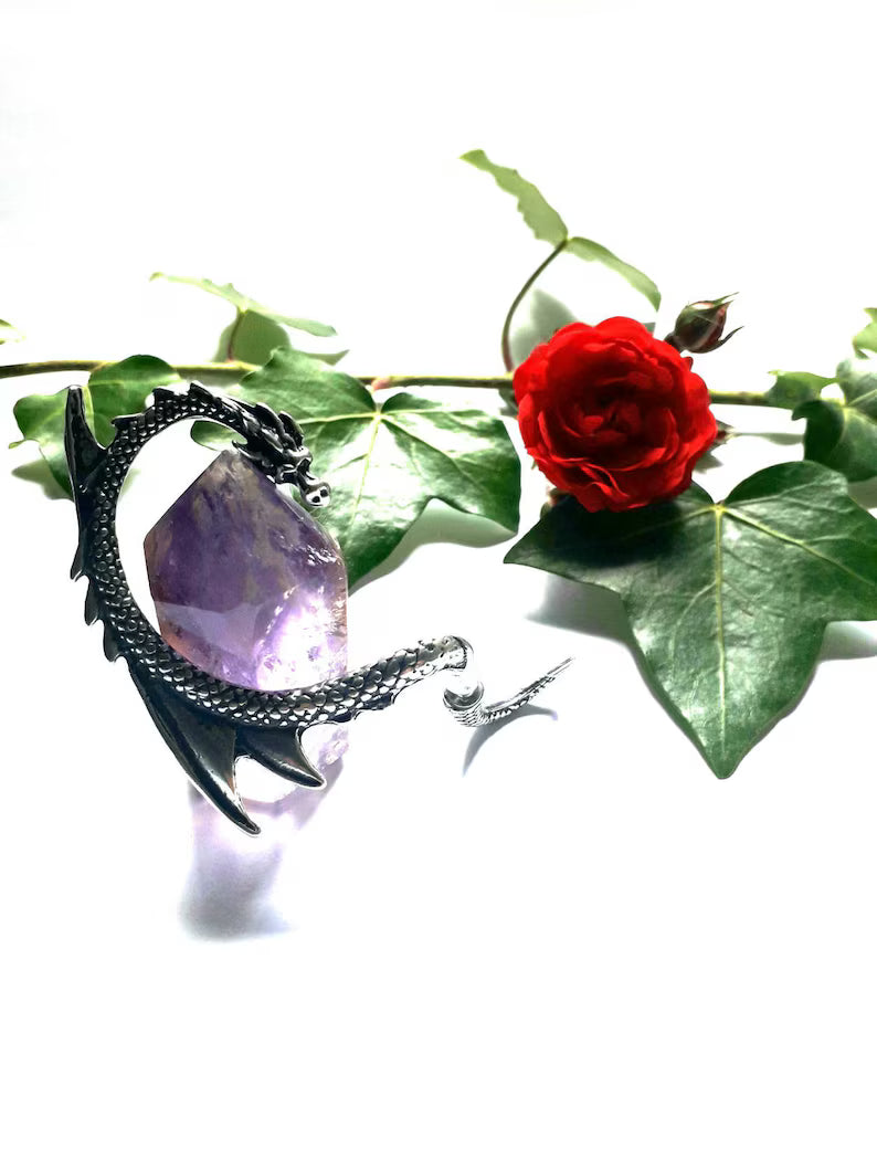 Dragon Earring Punk Y2K