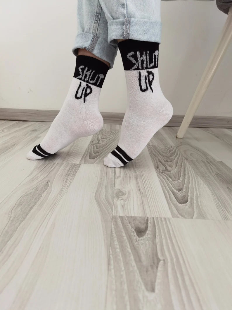 Punk Rock Funny Socks 5pk