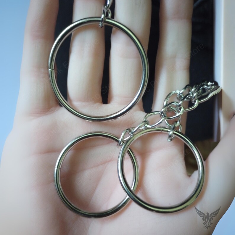 Y2K O-Ring Pants Chain