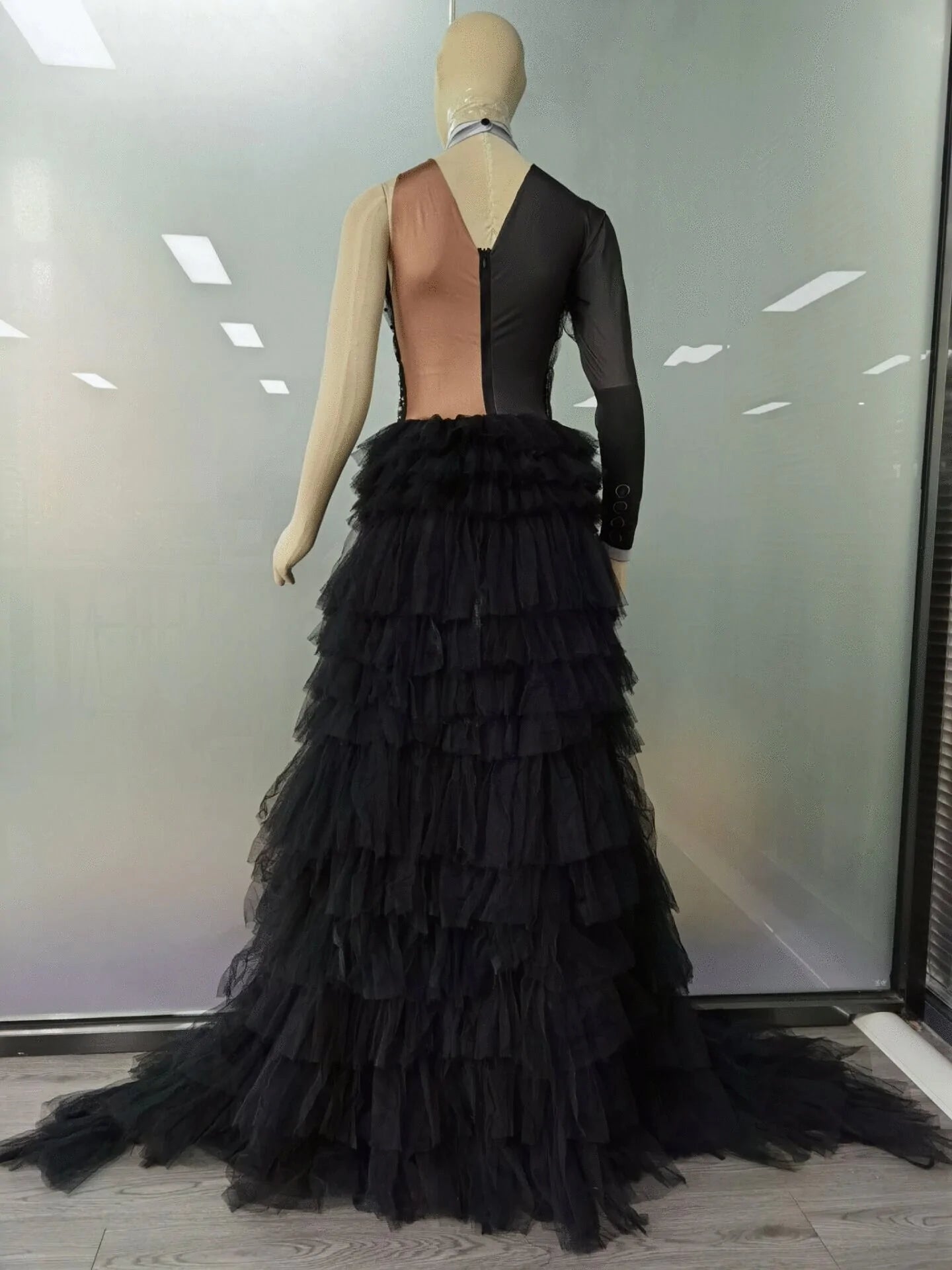 Tuxedo Dress