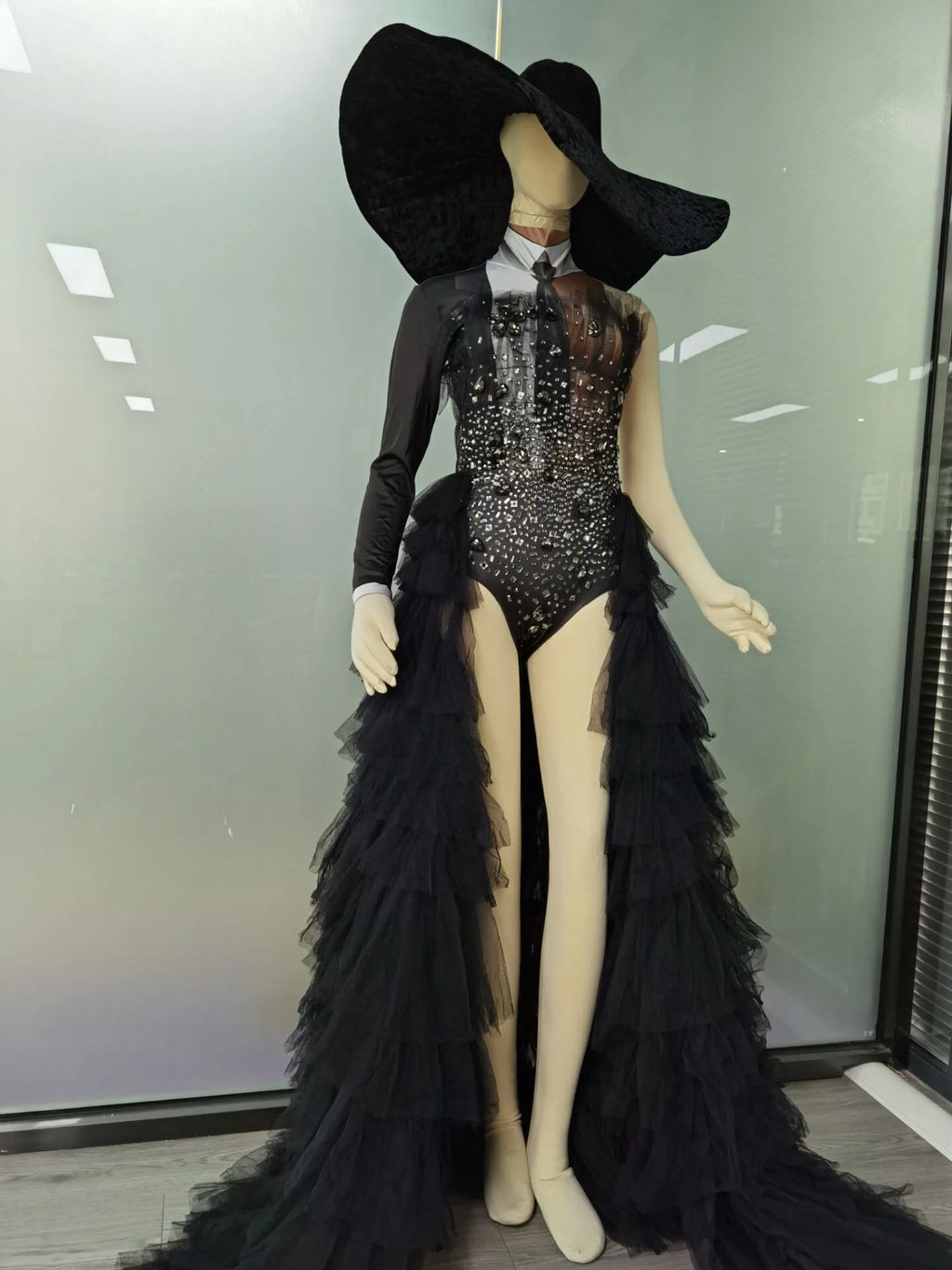 Tuxedo Dress