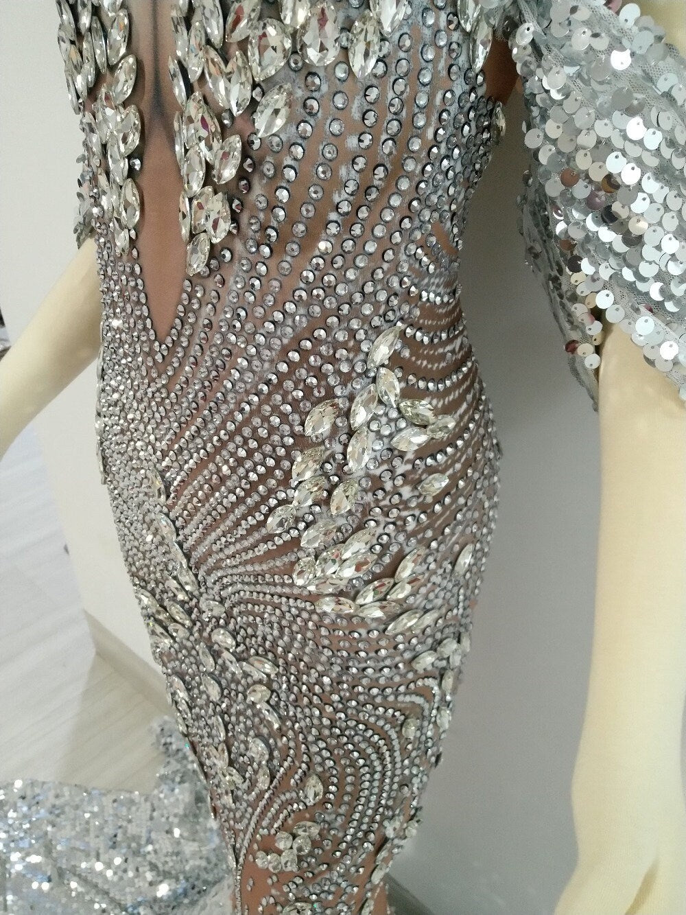 Diamond Sequince Gown
