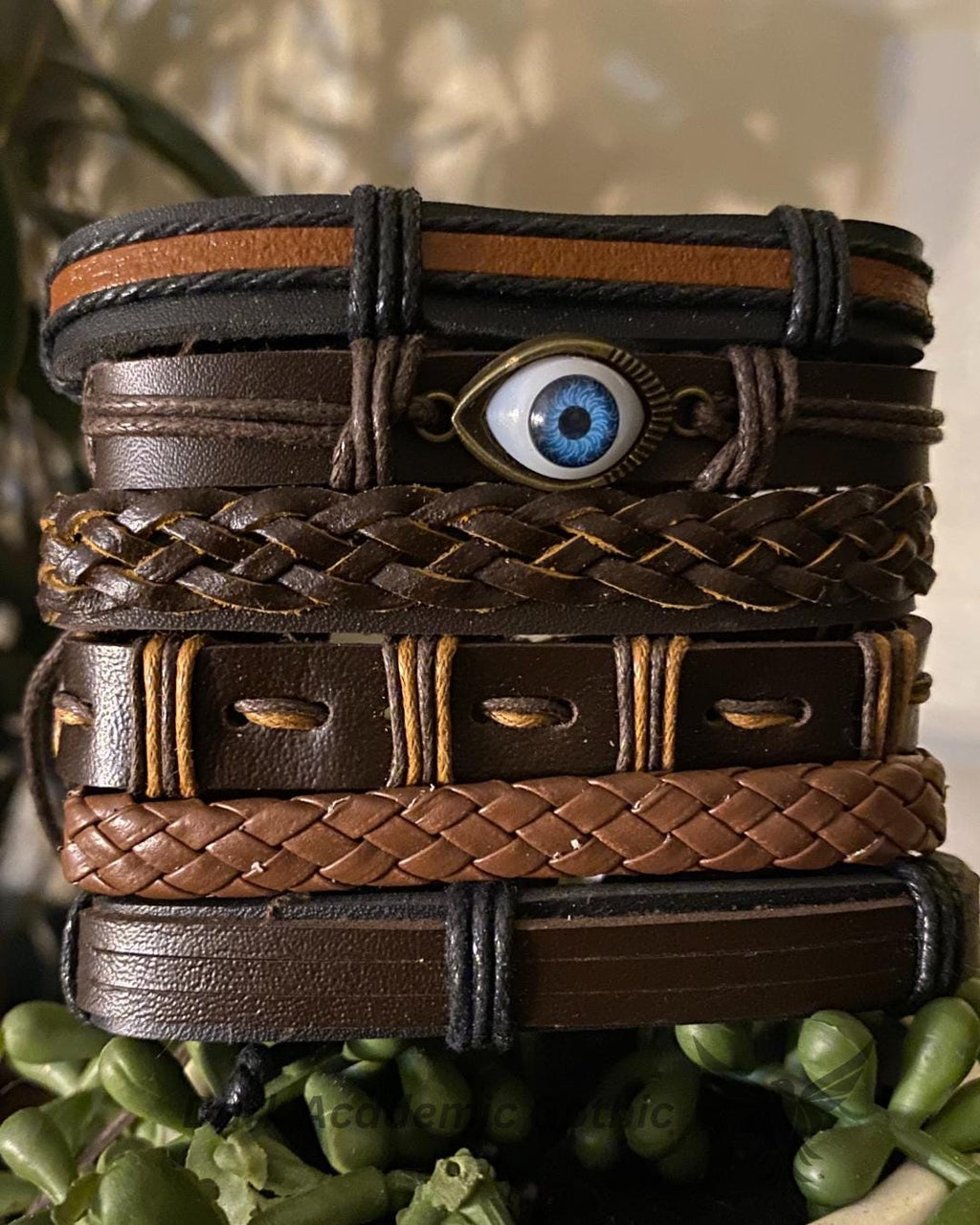 Gothic Punk Bracelet Set