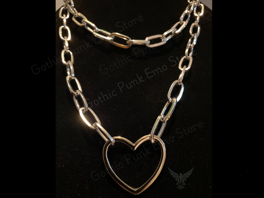 Gothic Heart Necklace