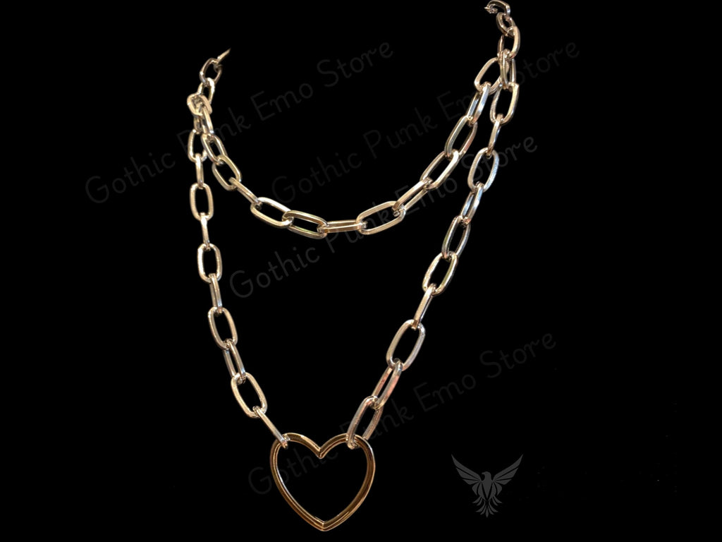 Gothic Heart Necklace