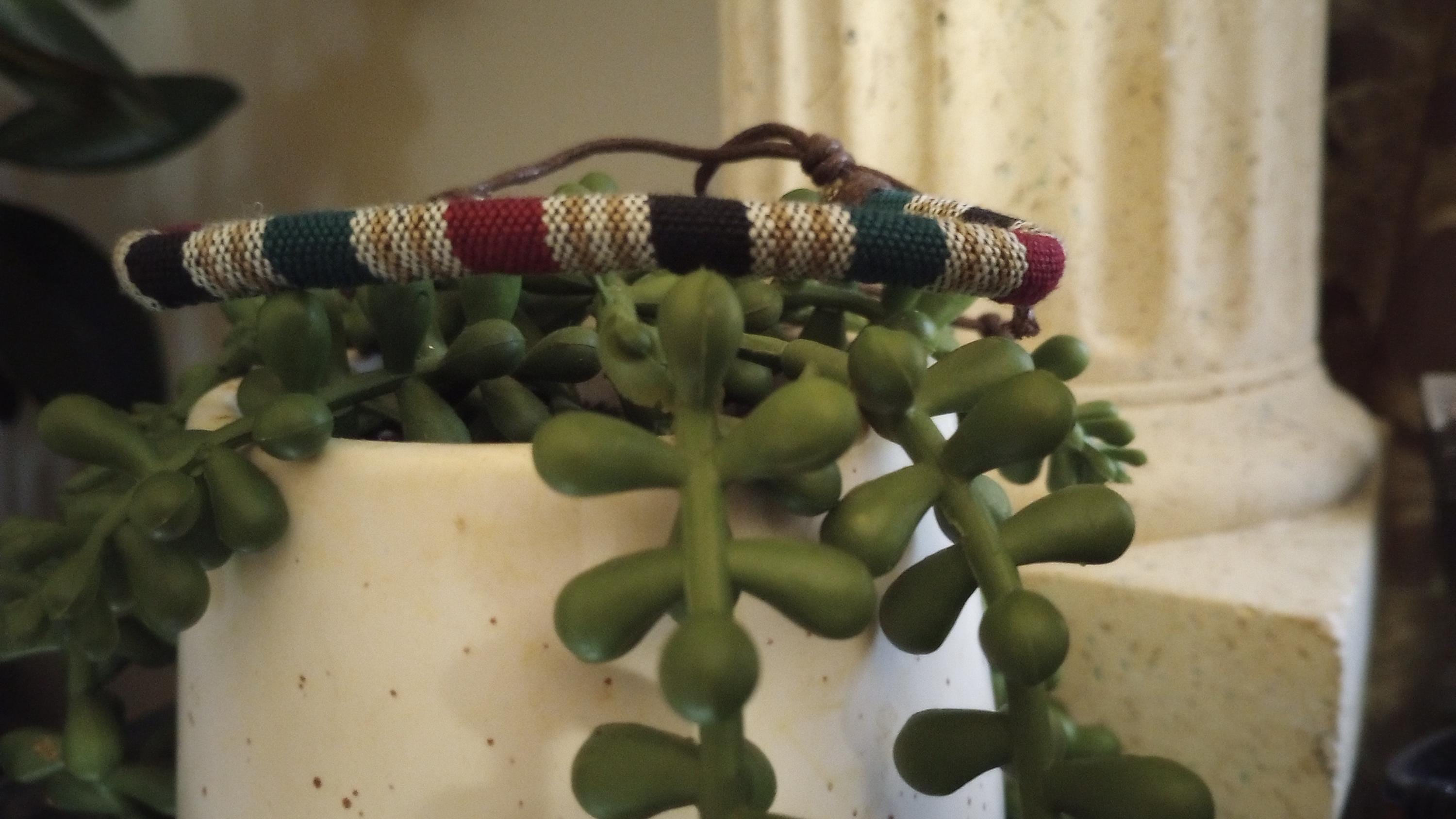 Boho Leather Bracelet Set 3pc