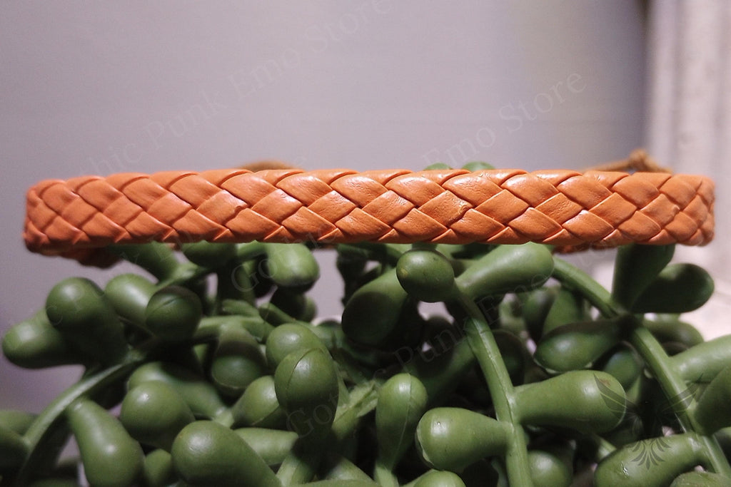 Orange 6pc Eye Bracelet