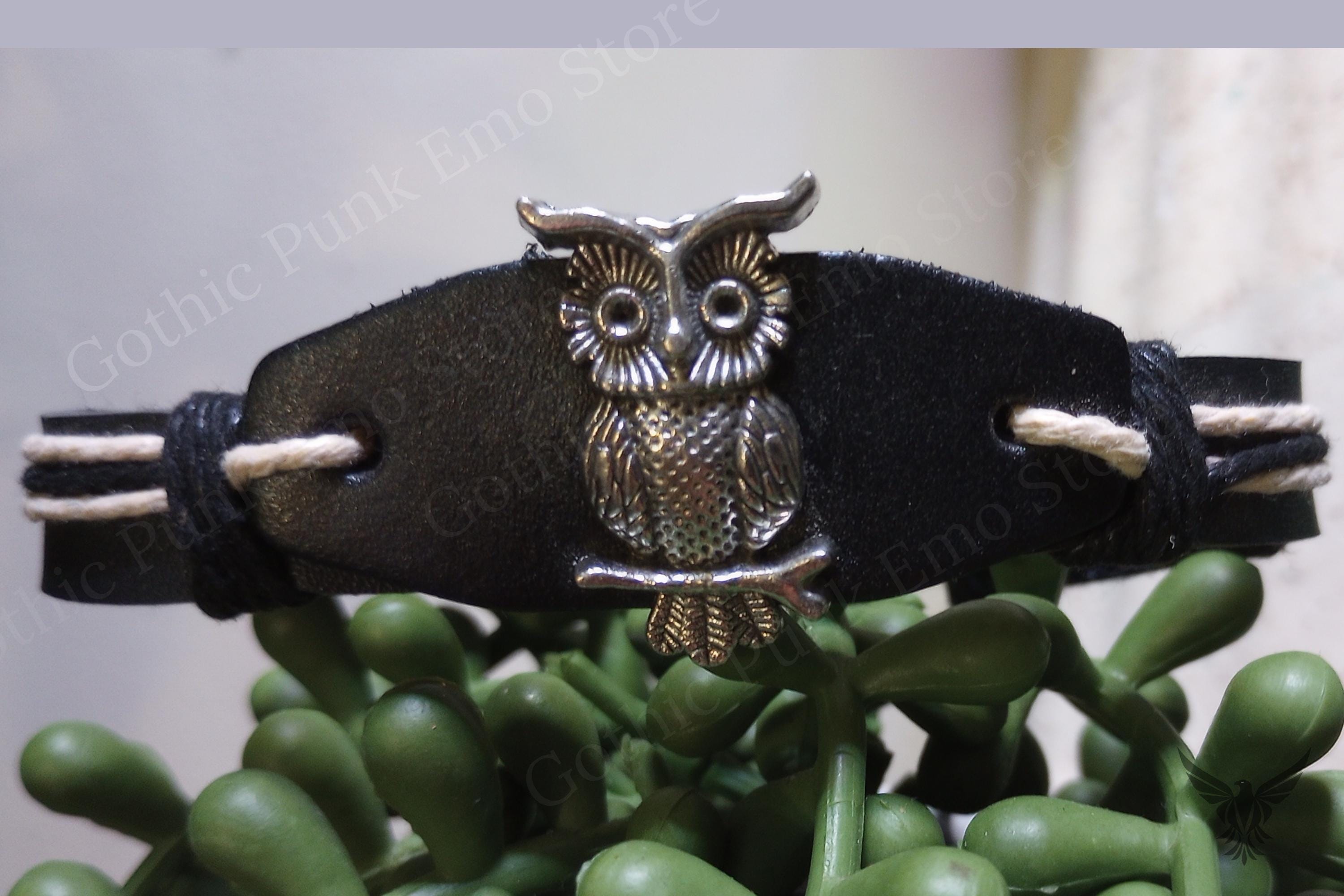 6PC Faux Leather Bracelet Set