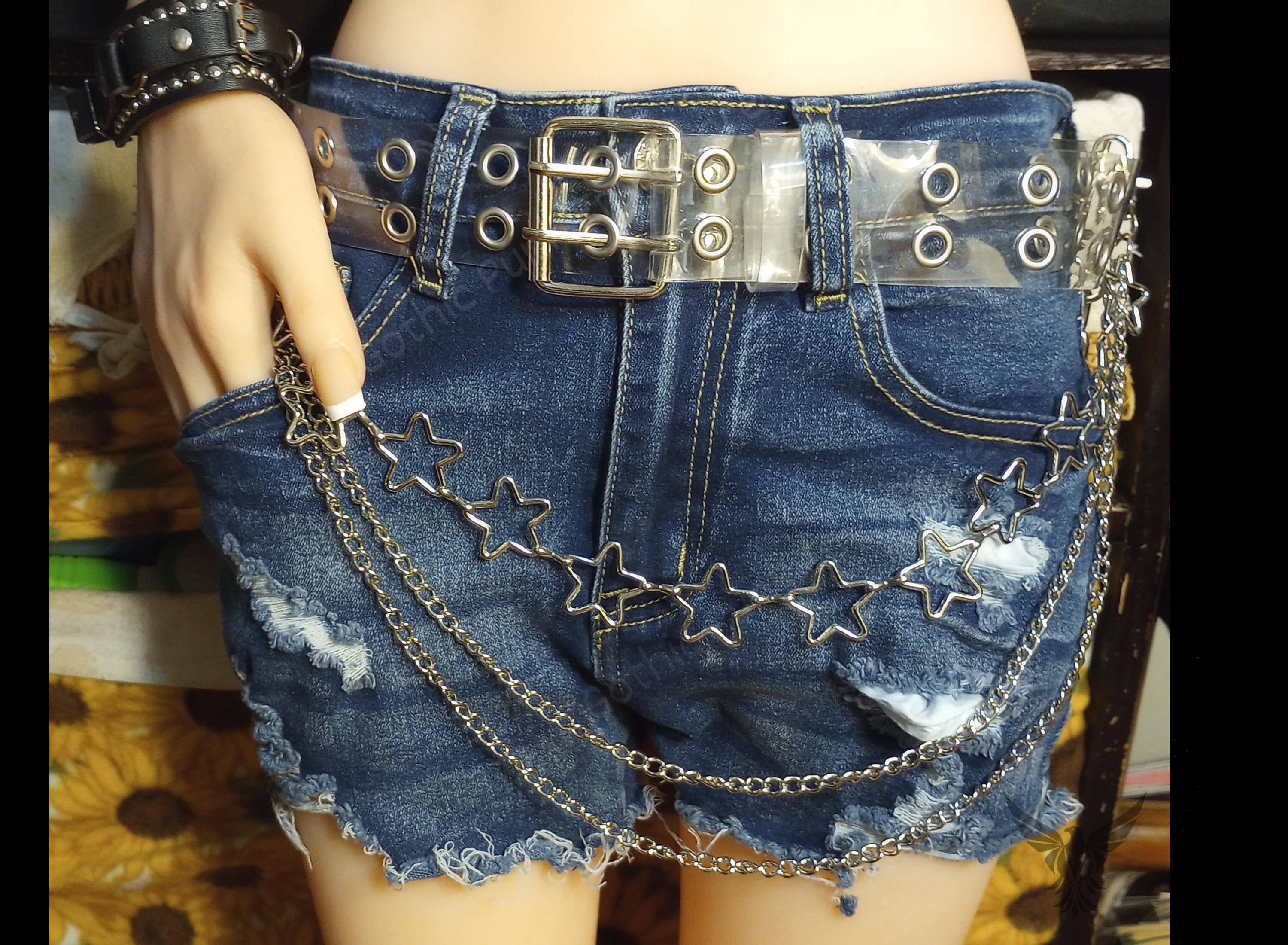 Clear PVC Grommet Belt