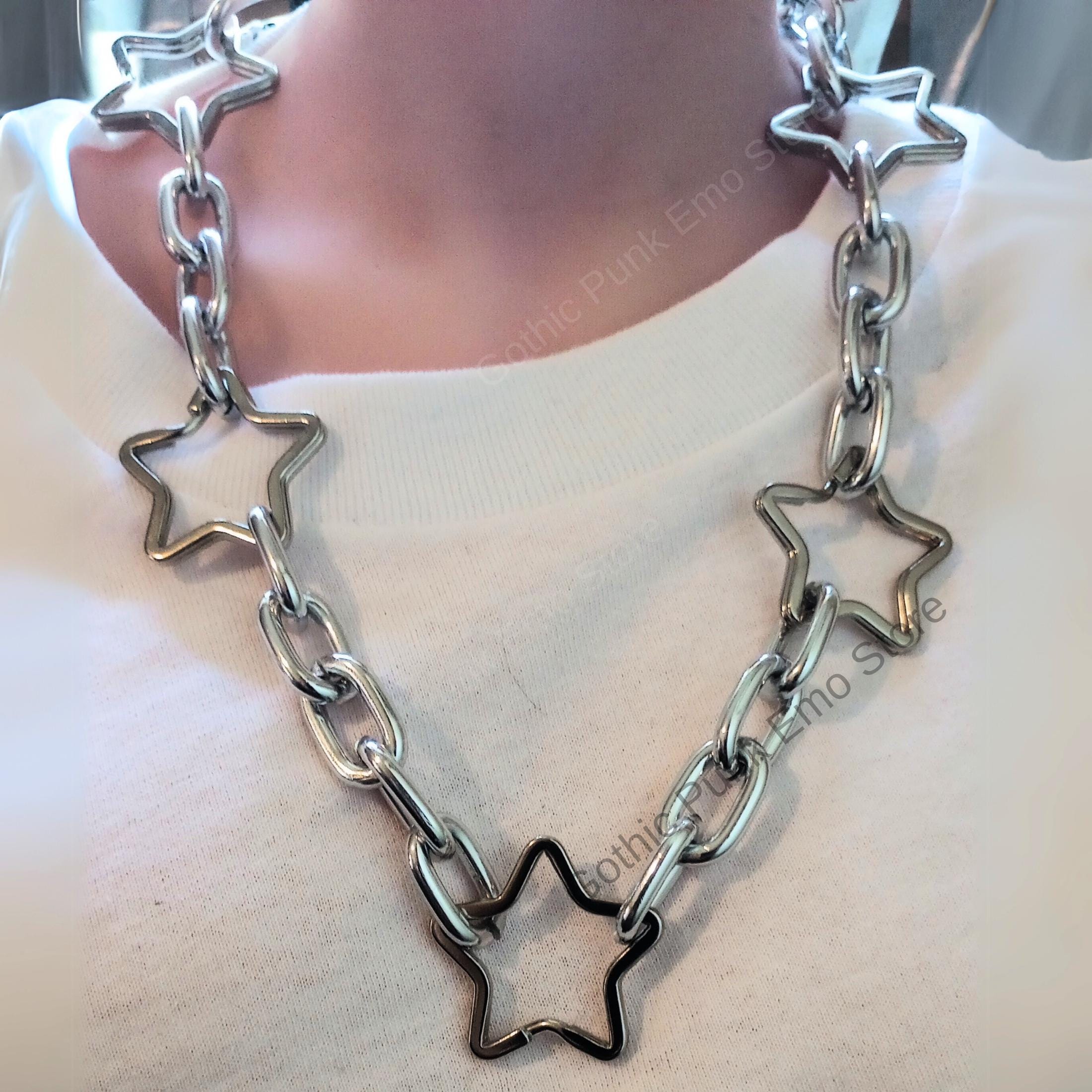 Star Chain Emo Necklace