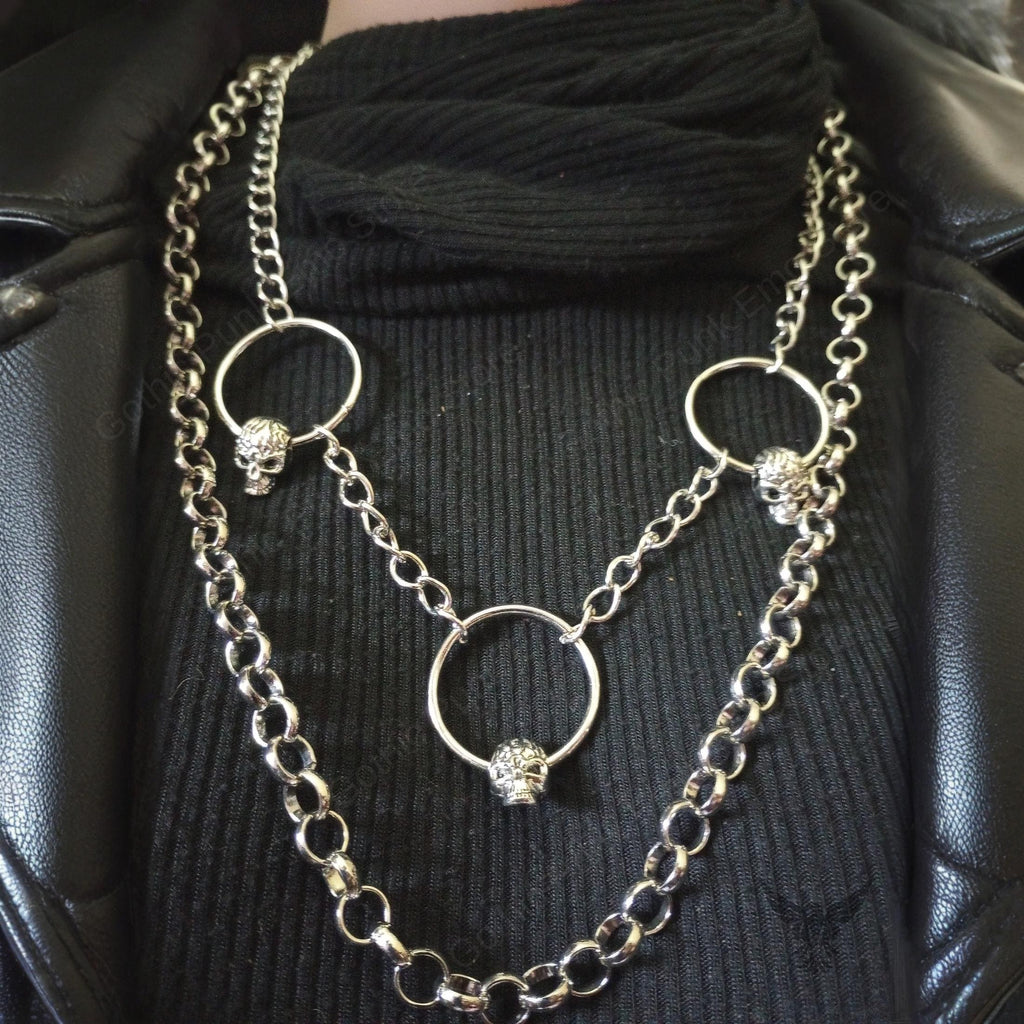 Gothic Skull Necklace
