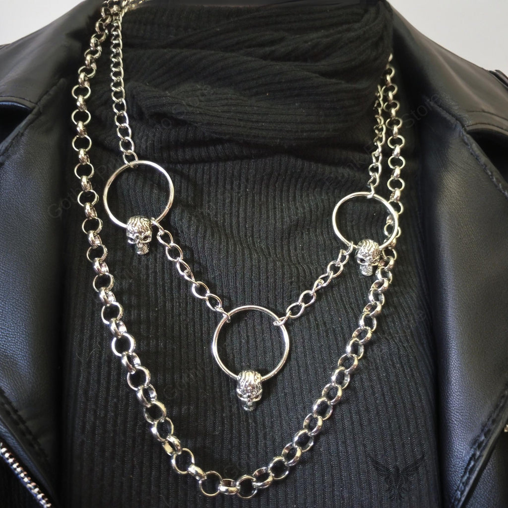 Gothic Skull Necklace