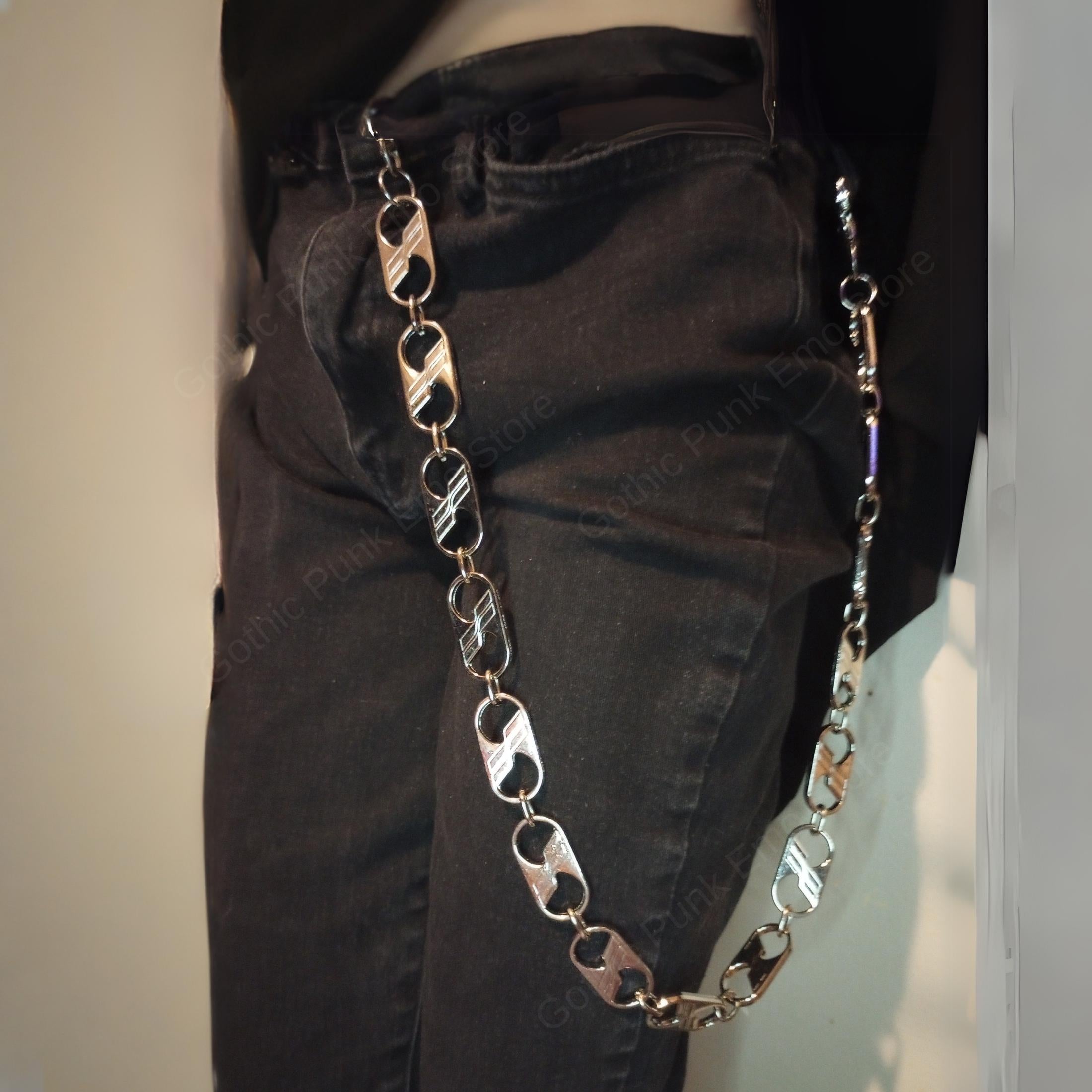 Stainless Steel Bottle Cap Wallet Chain