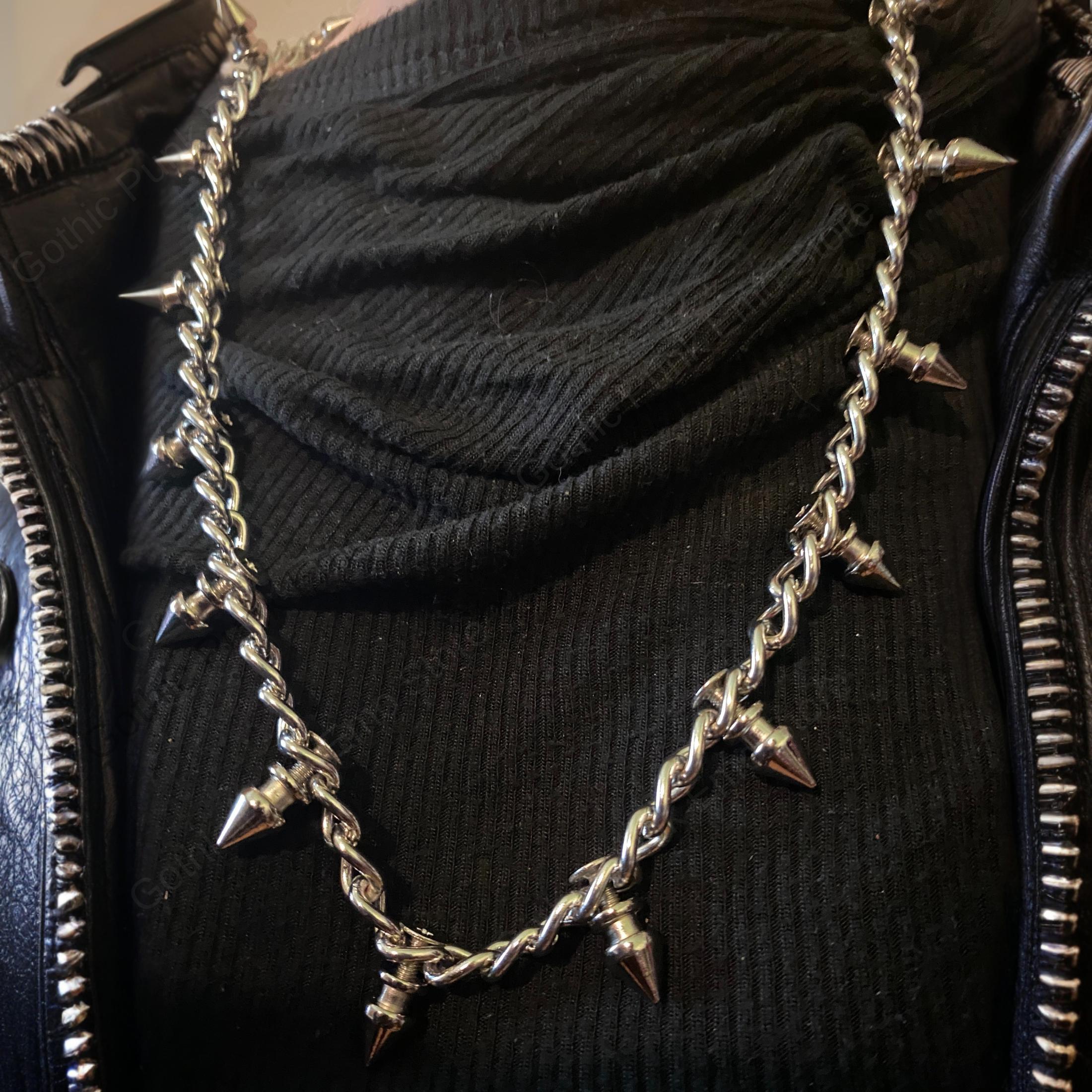 Tree Spiked Necklace