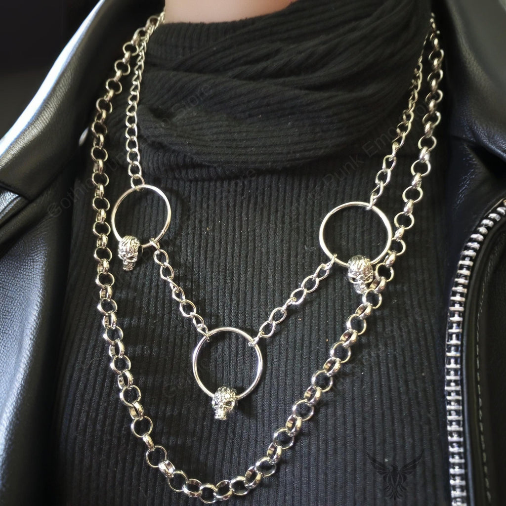 Gothic Skull Necklace