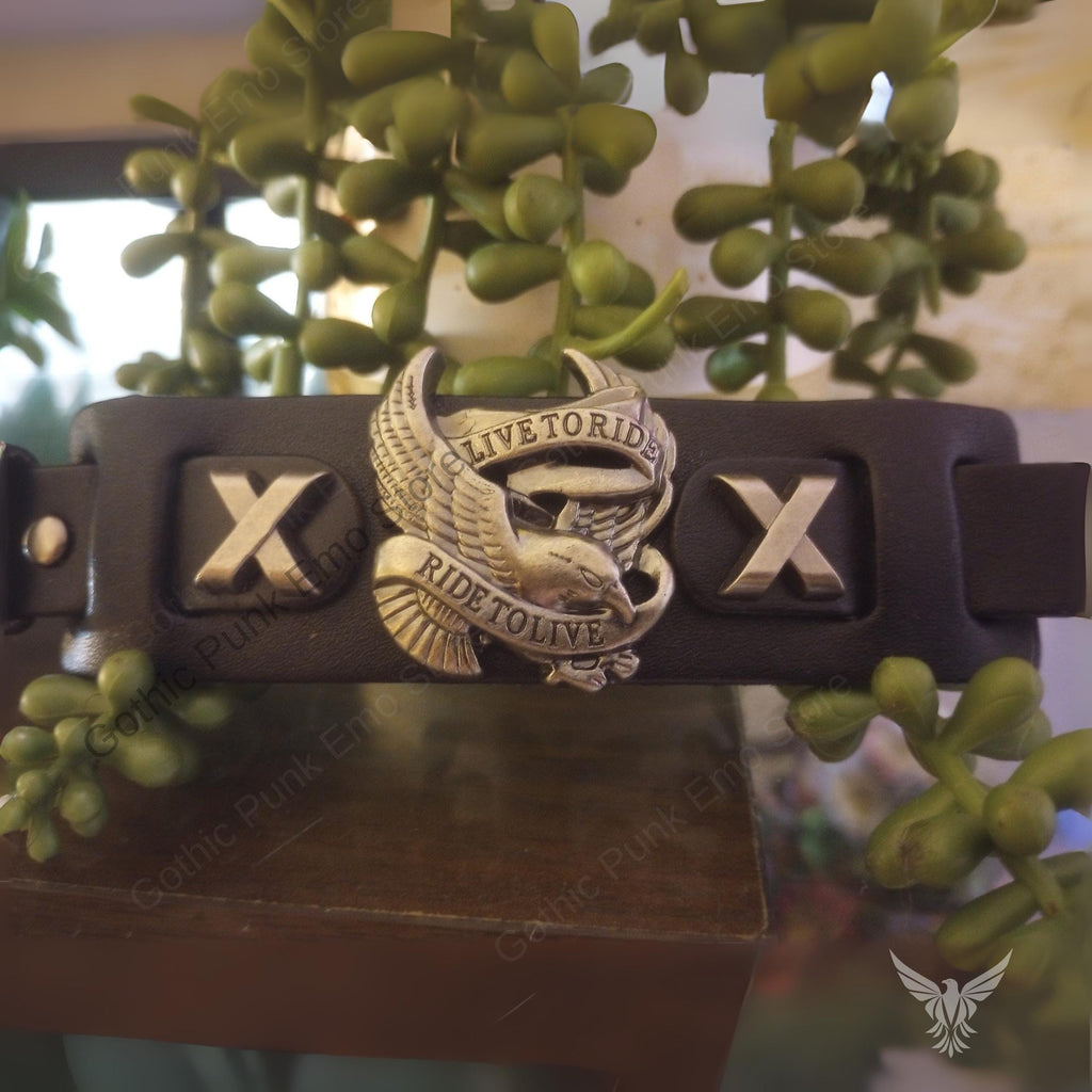 Eagle Biker Bracelet