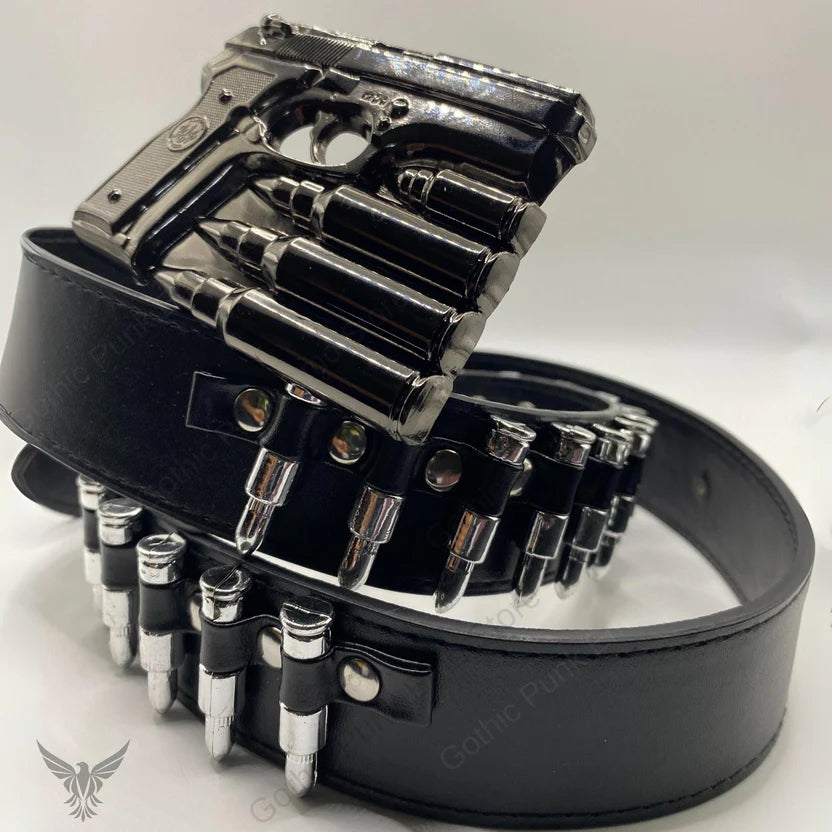 Gun Bullet Rock Belt