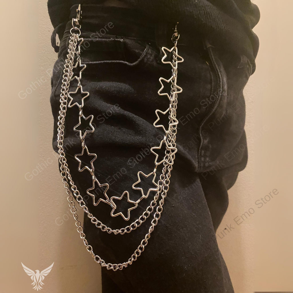 Star Astrology Pants Chain