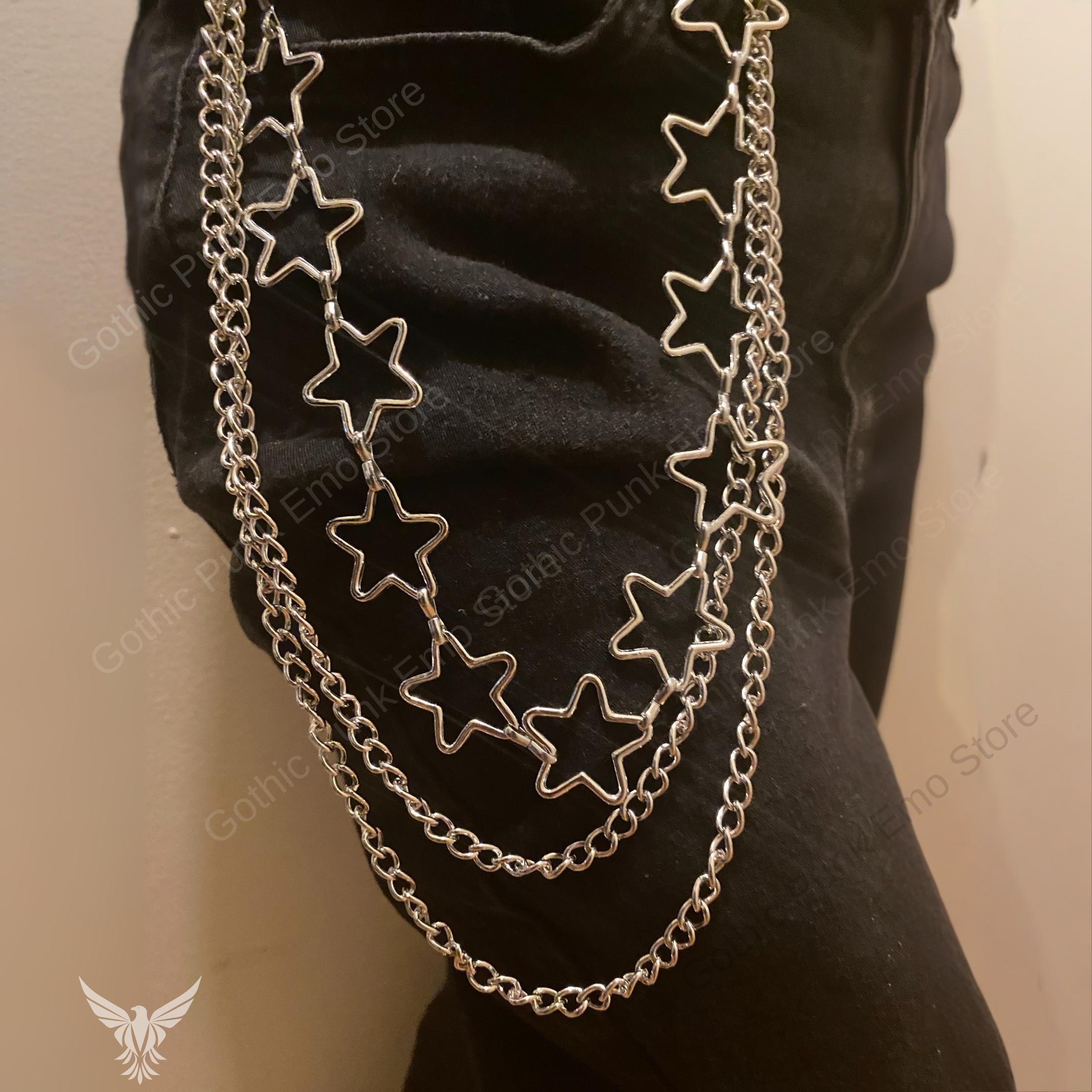 Star Astrology Pants Chain