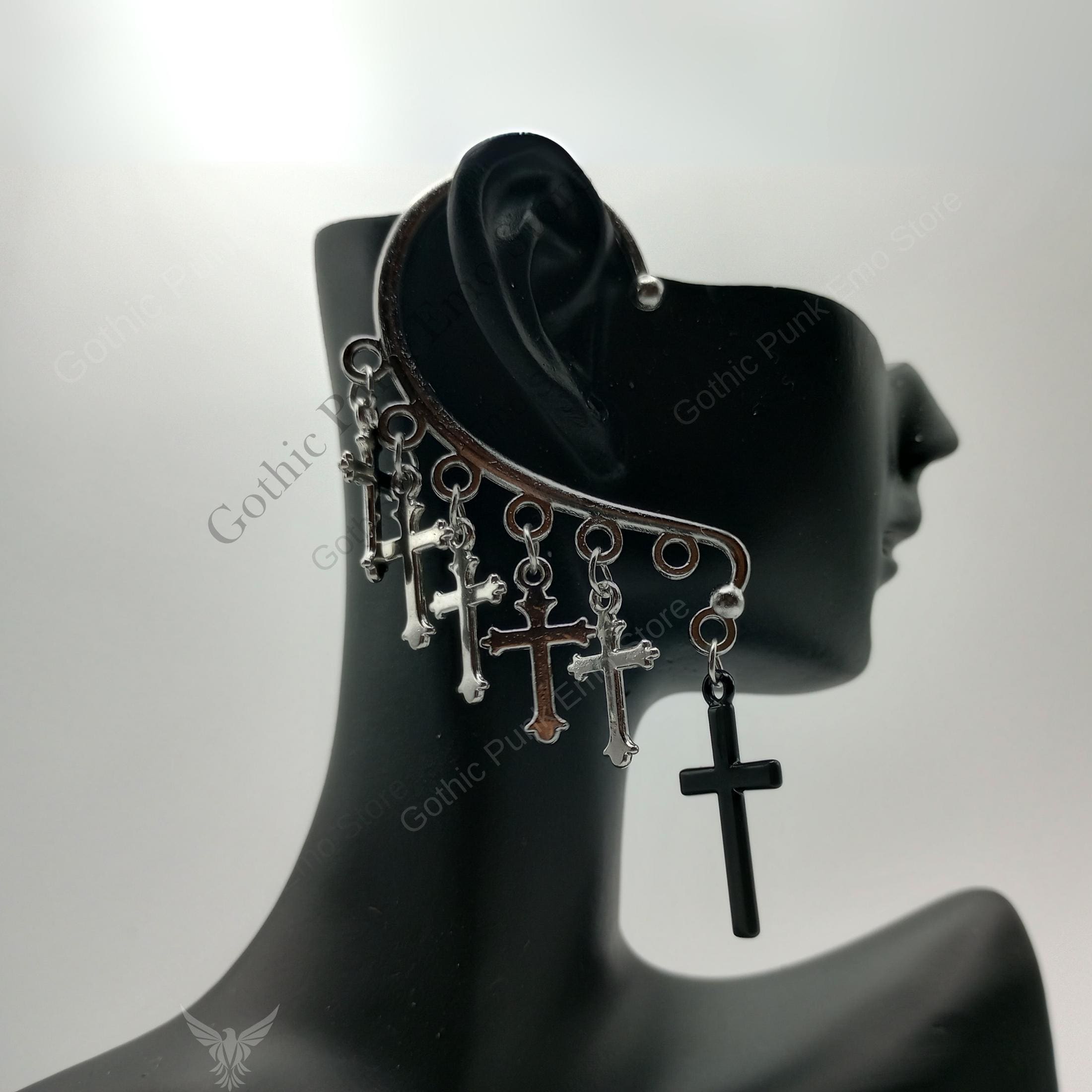 1PC Cross Ear Cuff