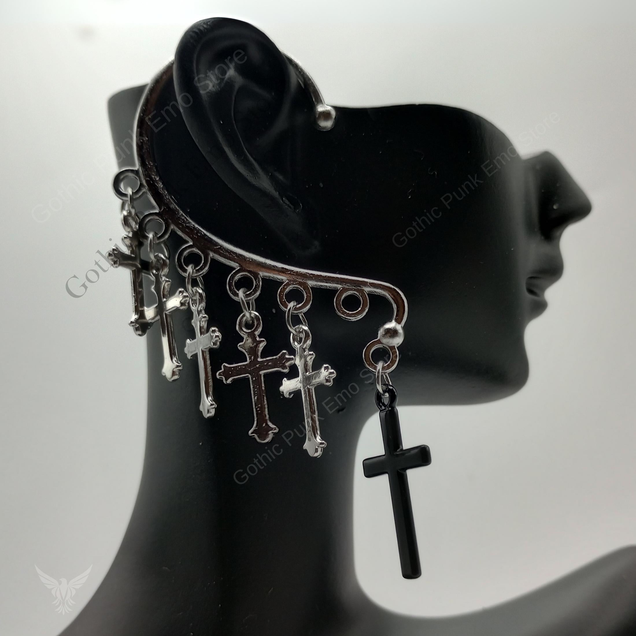 1PC Cross Ear Cuff