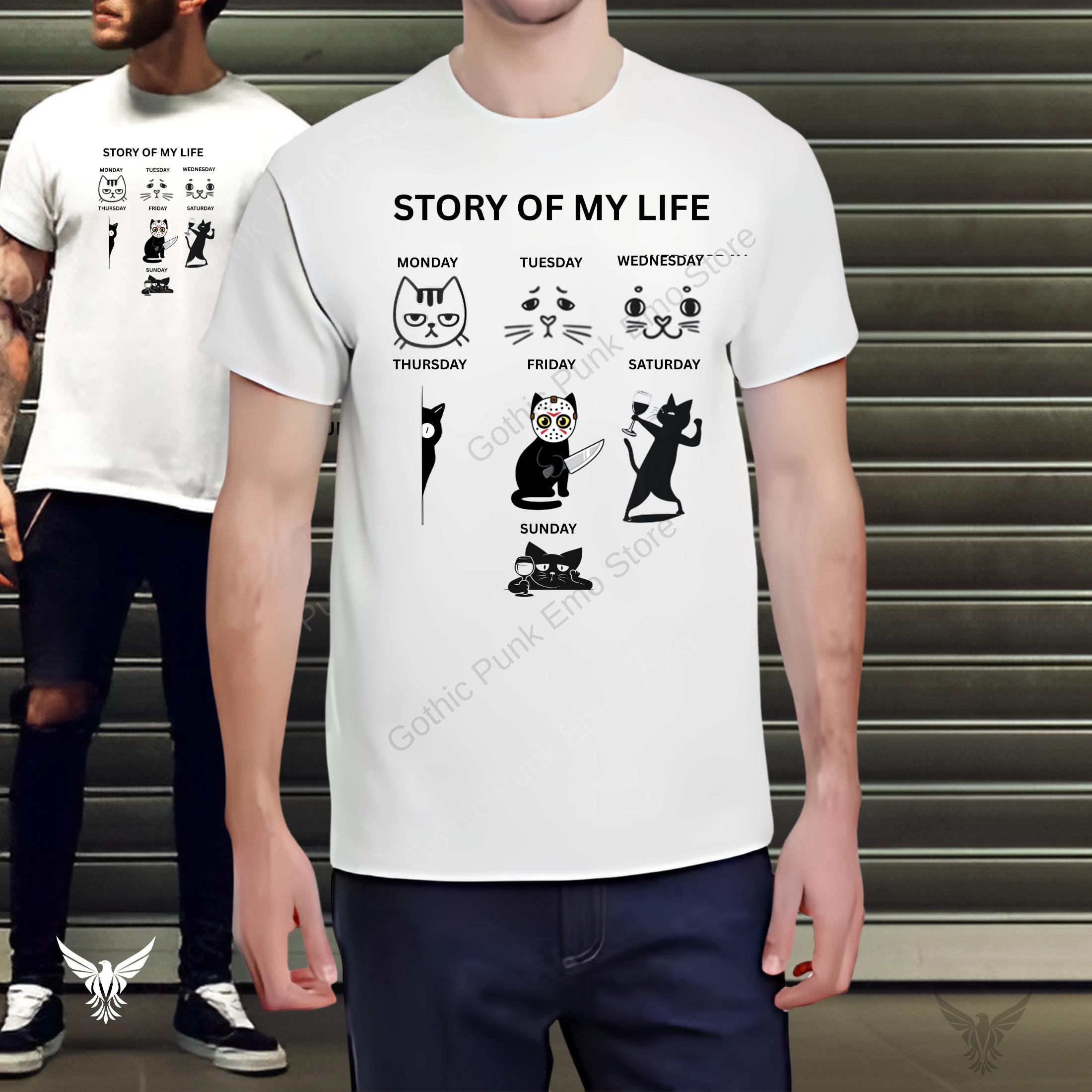 Funny Cat Week T-Shirt