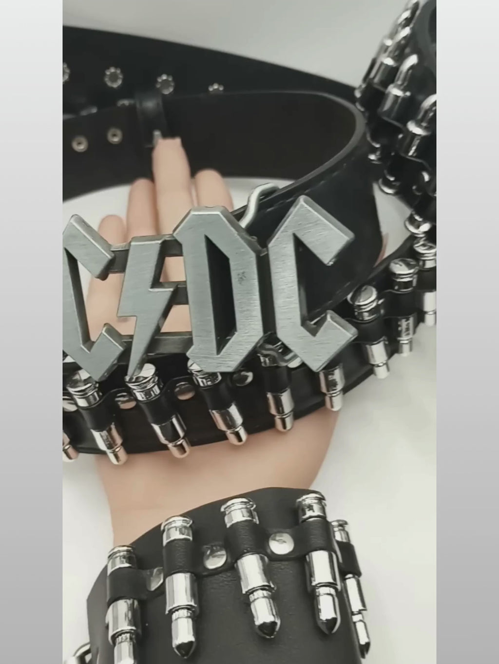 Bullet AC/DC Rock Belt