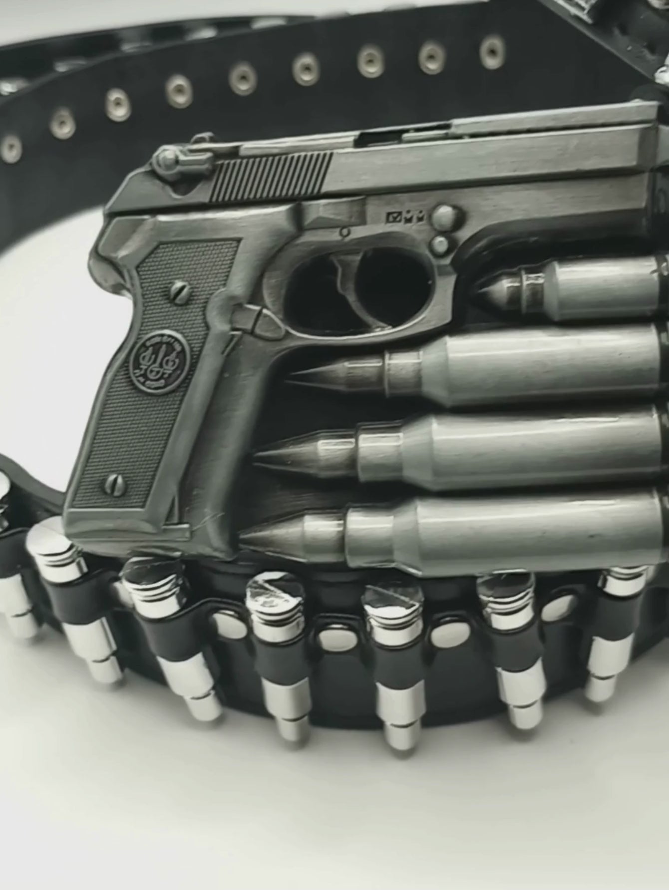 Gun Bullet Rock Belt
