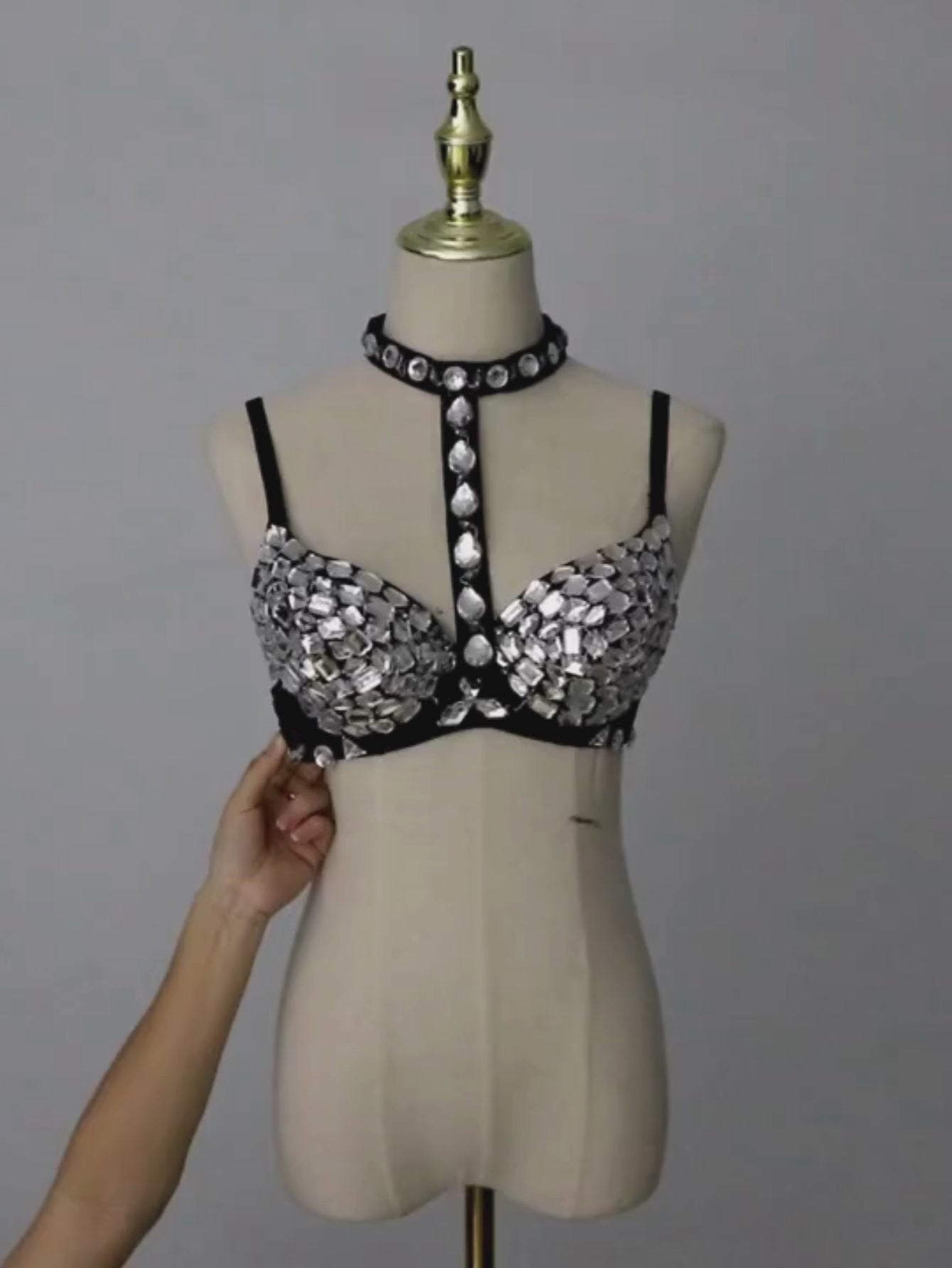 Led Light Bra Costume