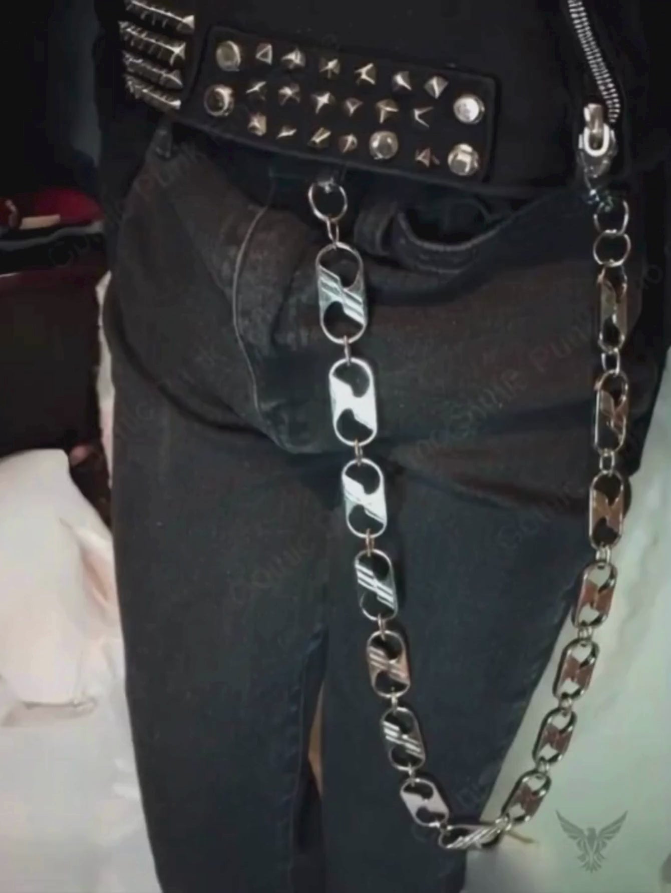 Stainless Steel Bottle Cap Wallet Chain